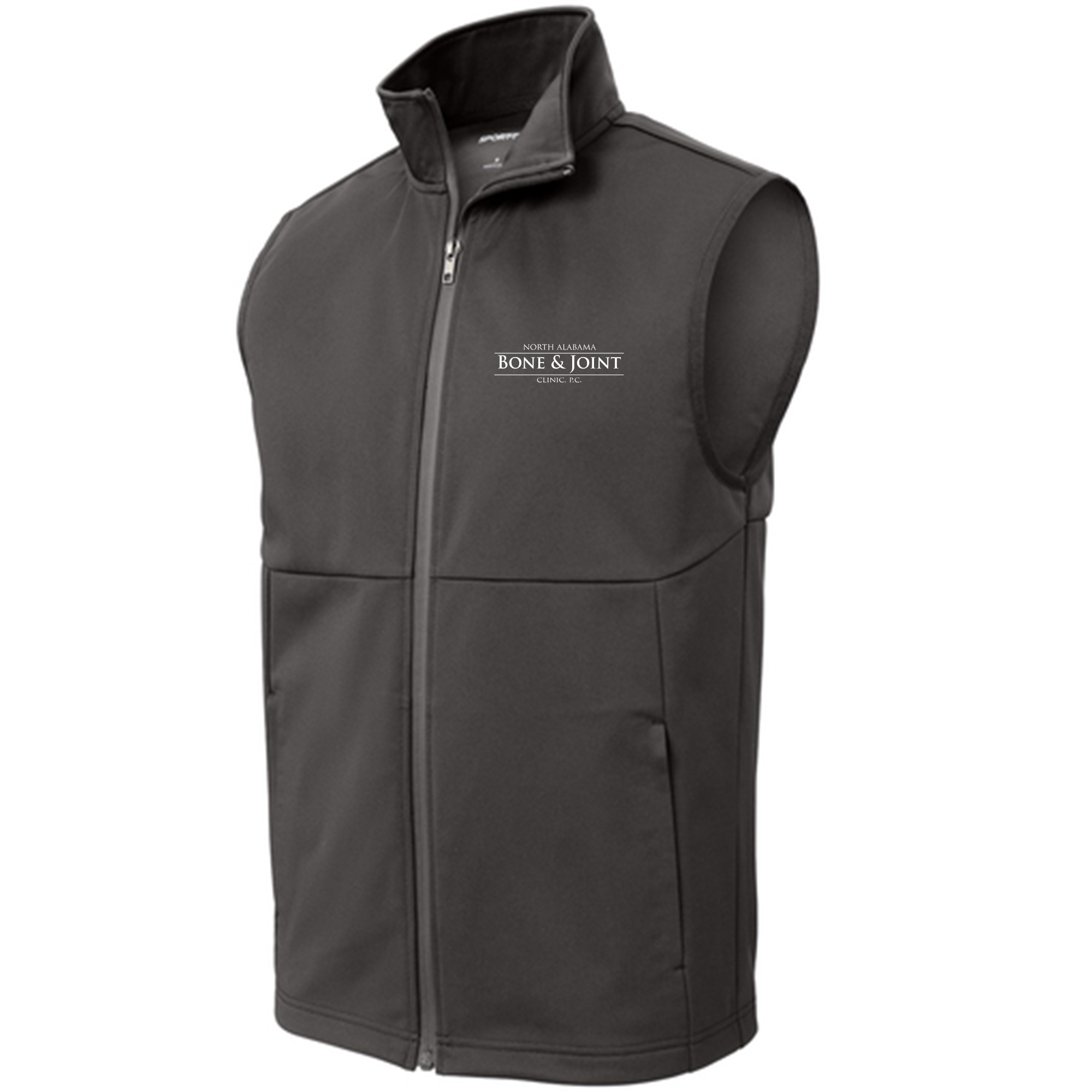 Bone and Joint Men's Embroidered soft shell vest- ST981