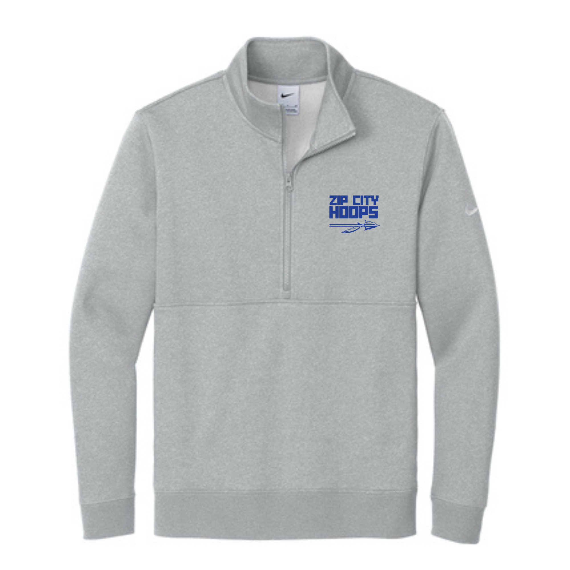 Wilson Zip City Hoops Nike Fleece Pullover- NKDX6718