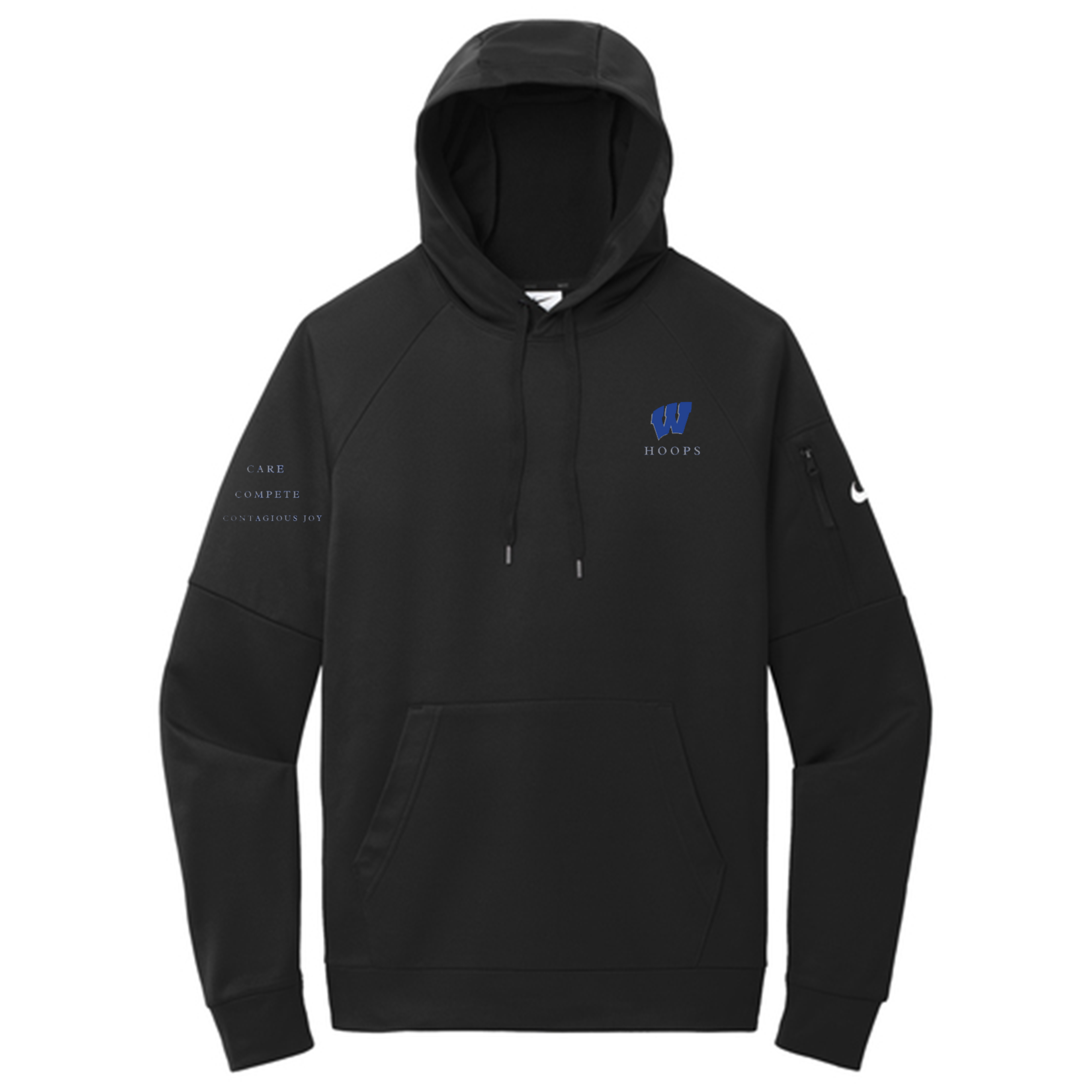 Wilson Basketball Nike Fleece Hoodie- NKFD9735