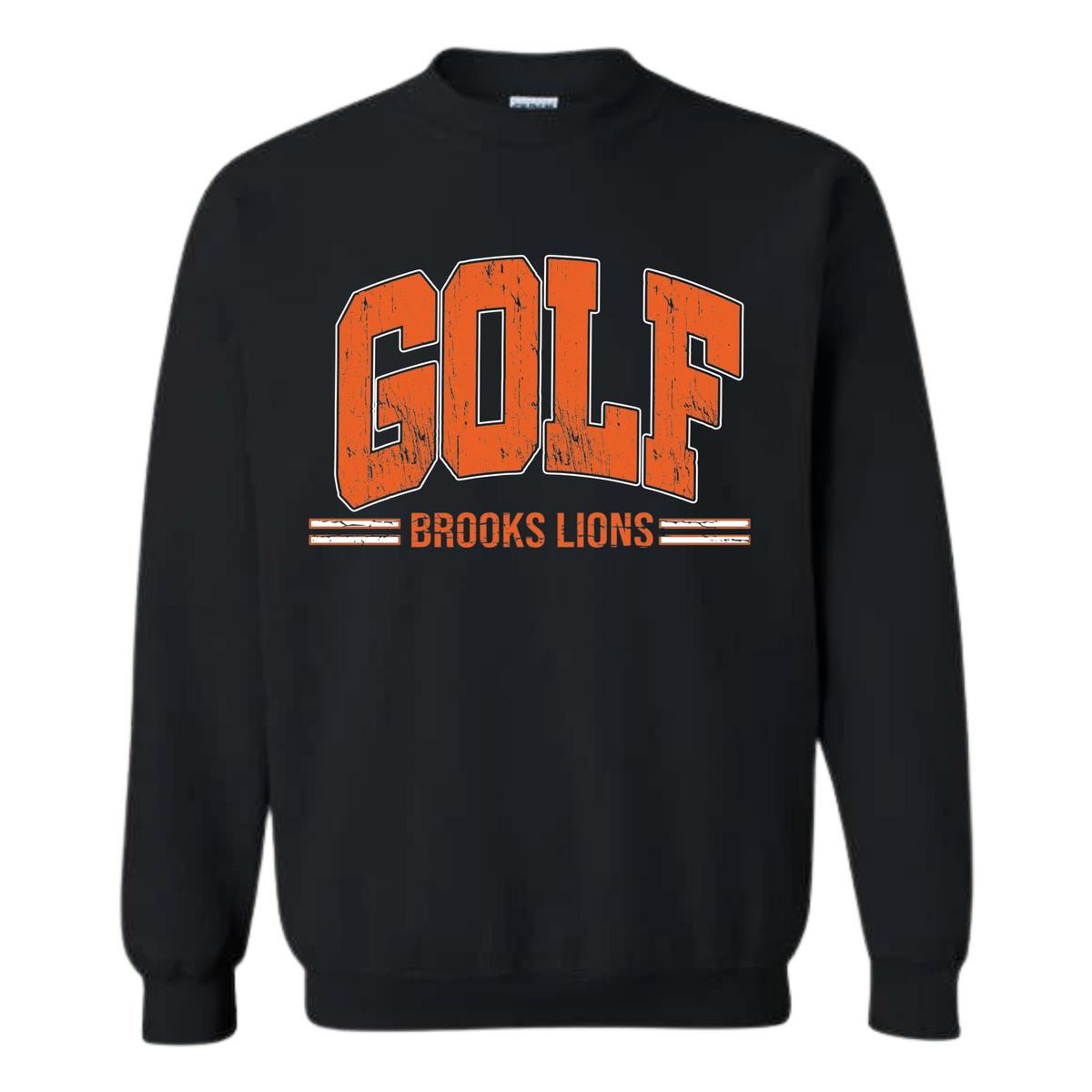 Brooks Golf Black Crewneck Sweatshirt #18000