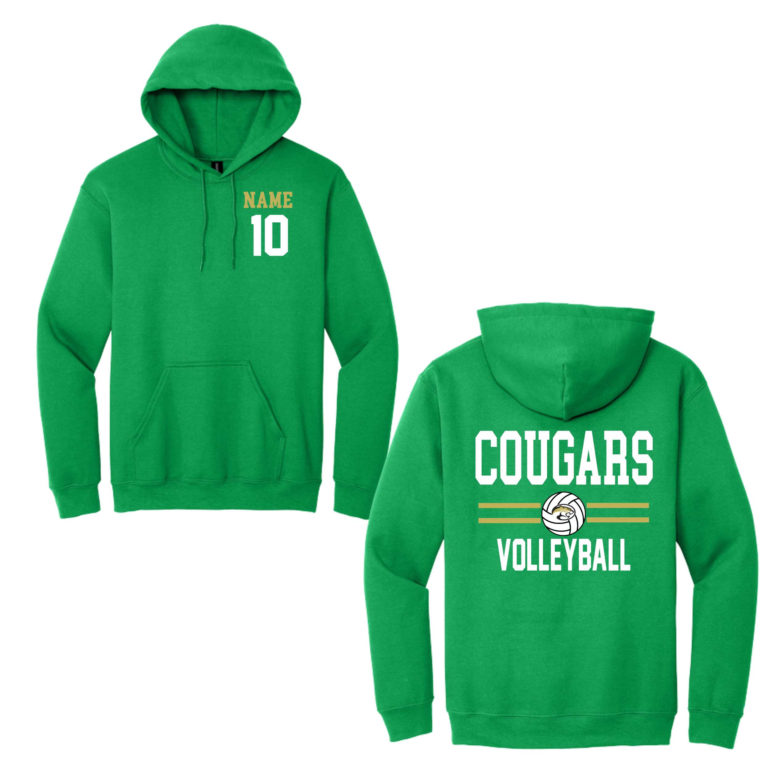 Waterloo Volleyball Hoodie Customized- 18500