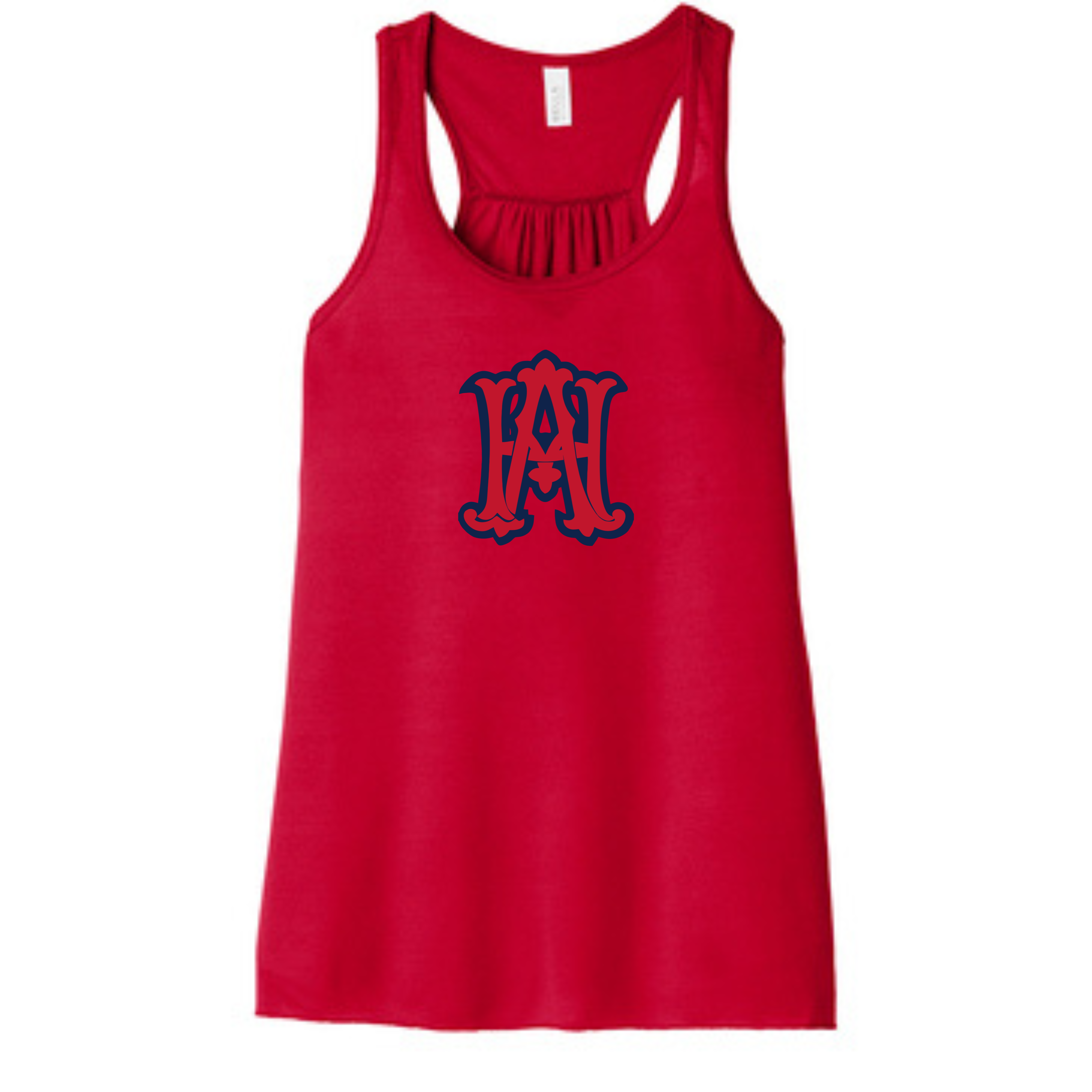 Hammer Academy Initial Logo BELLA+CANVAS ADULT RACERBACK TANK- BC8800