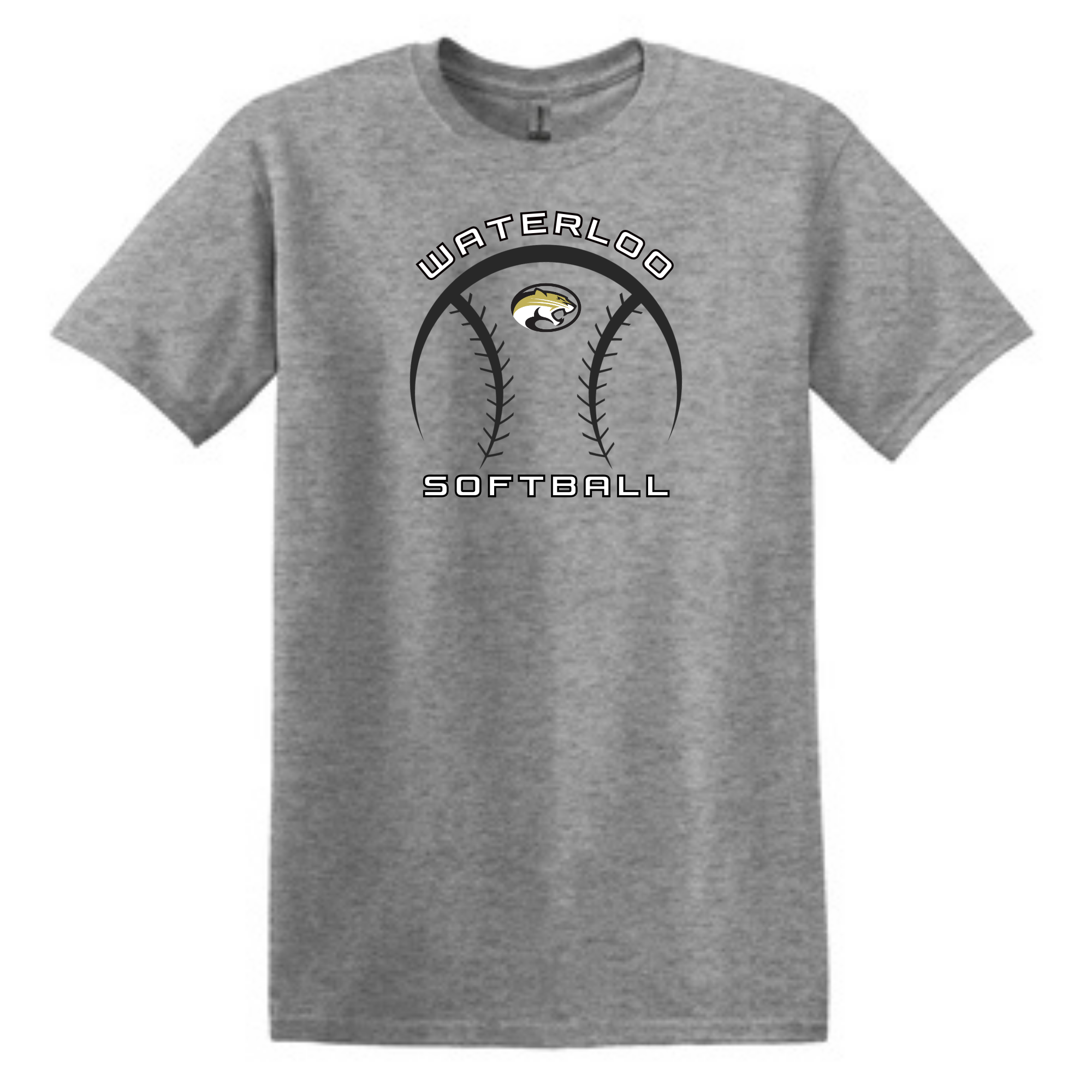 Waterloo Softball Tee- 64000