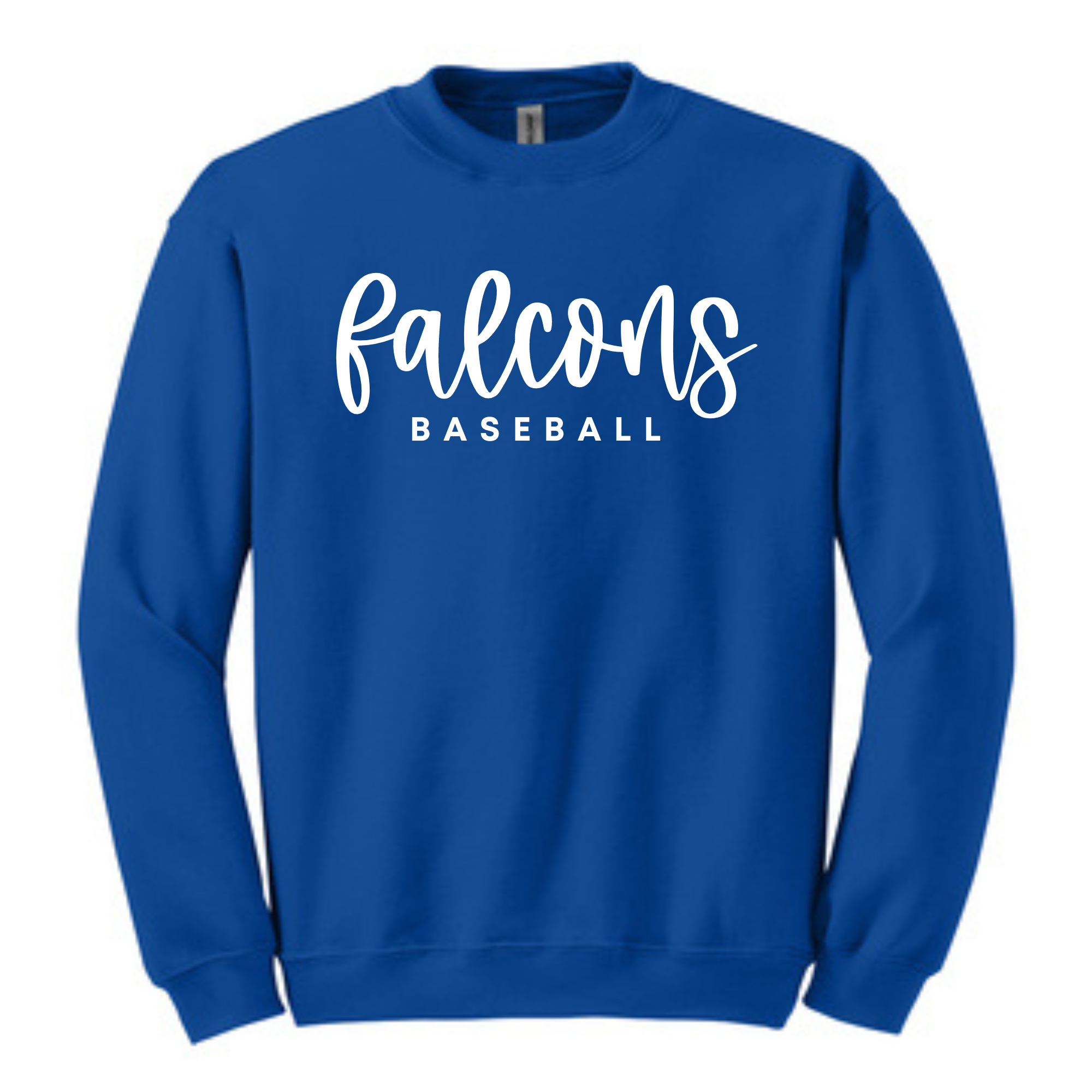 Florence Baseball Puff Vinyl Sweatshirt- 18000 Royal