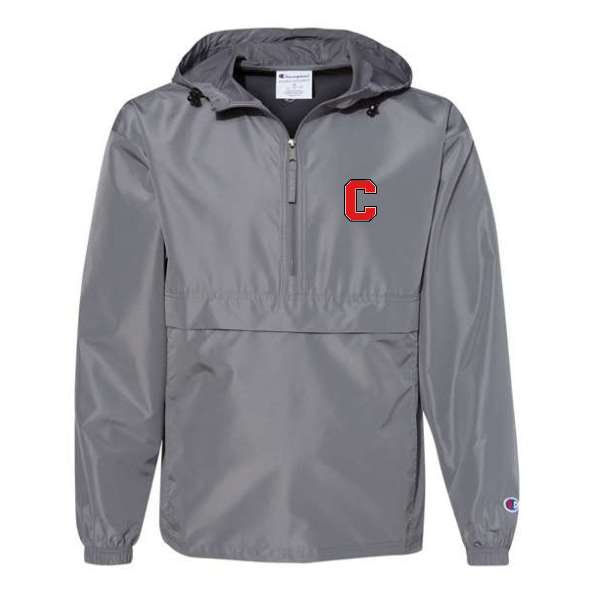 Central Block C Champion Embroidered Pullover- CO200 Graphite