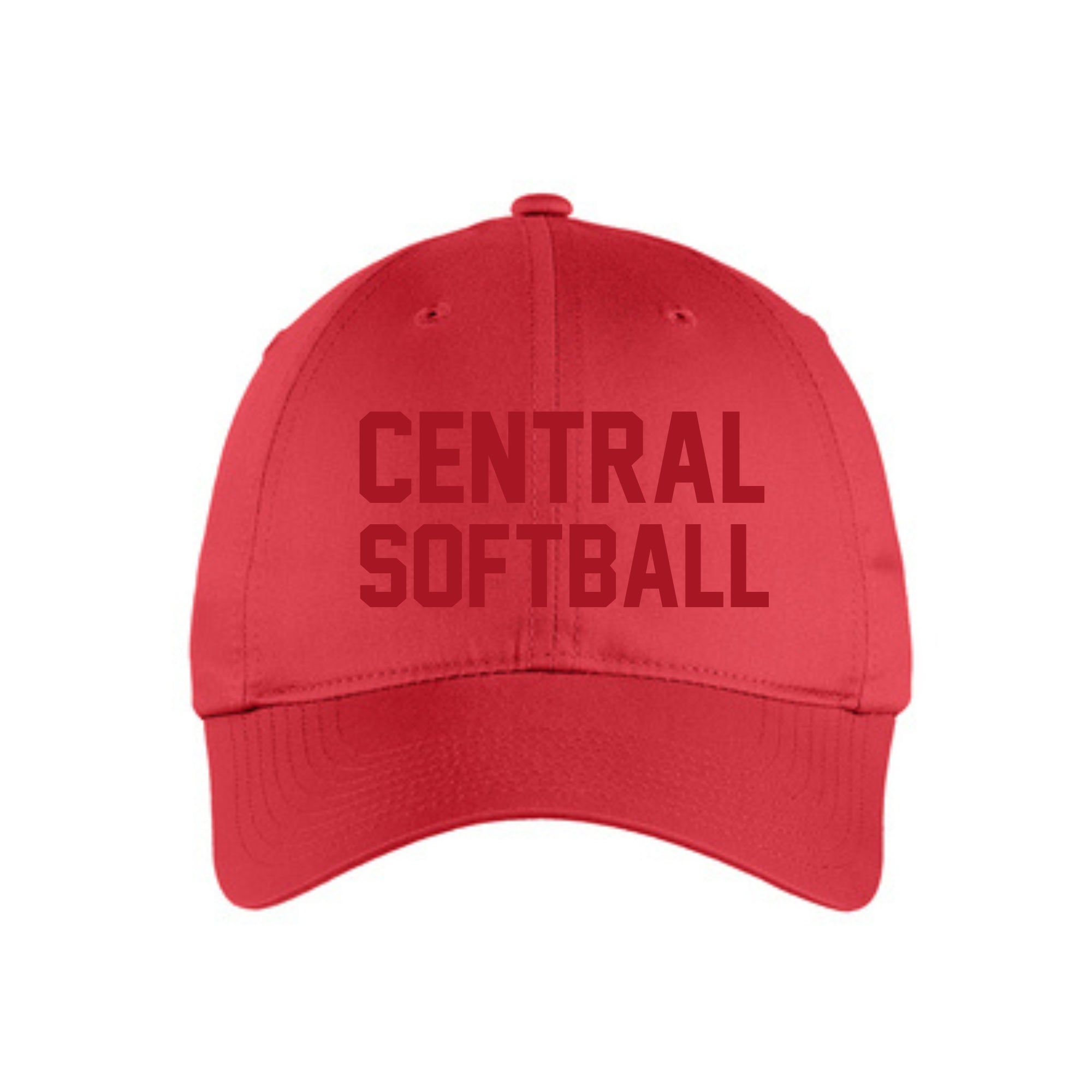 Central Softball Embroidered Nike Cap- NKFB6449