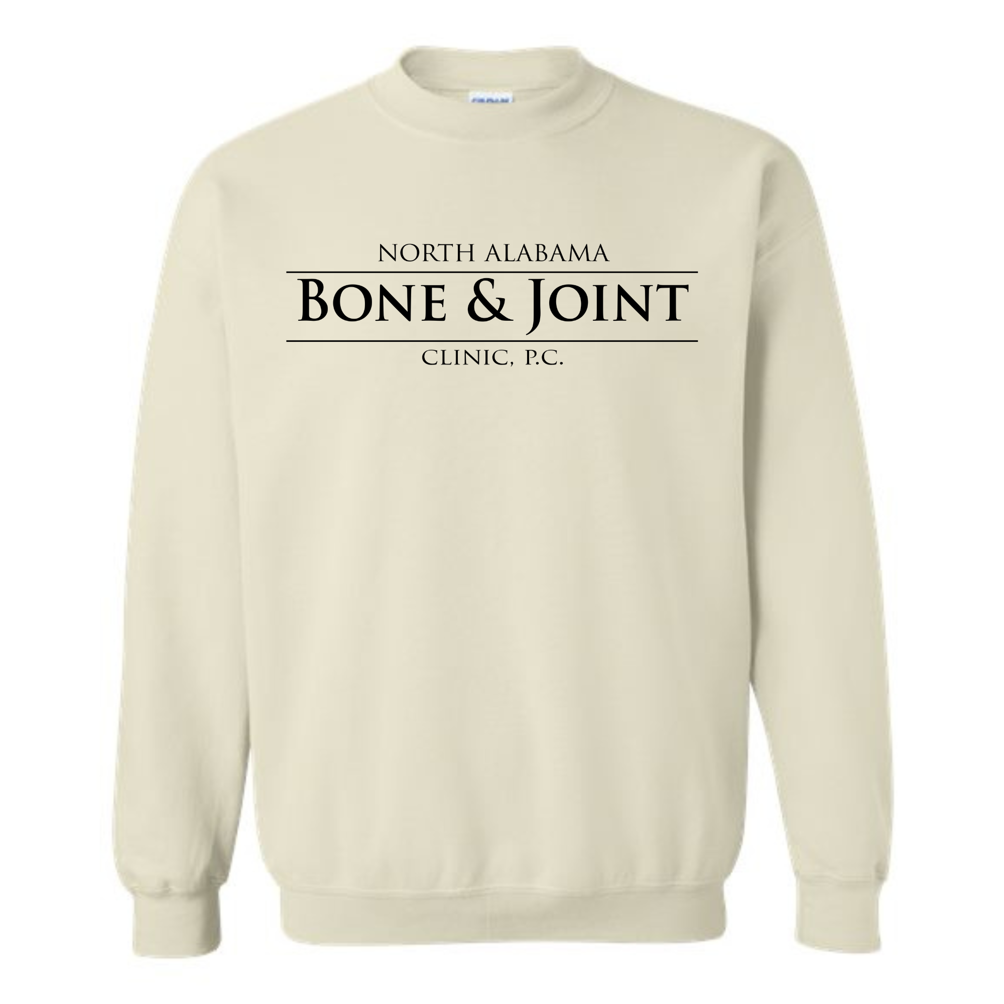 Bone and Joint Crewneck Sweatshirt- 18000 Sport Grey