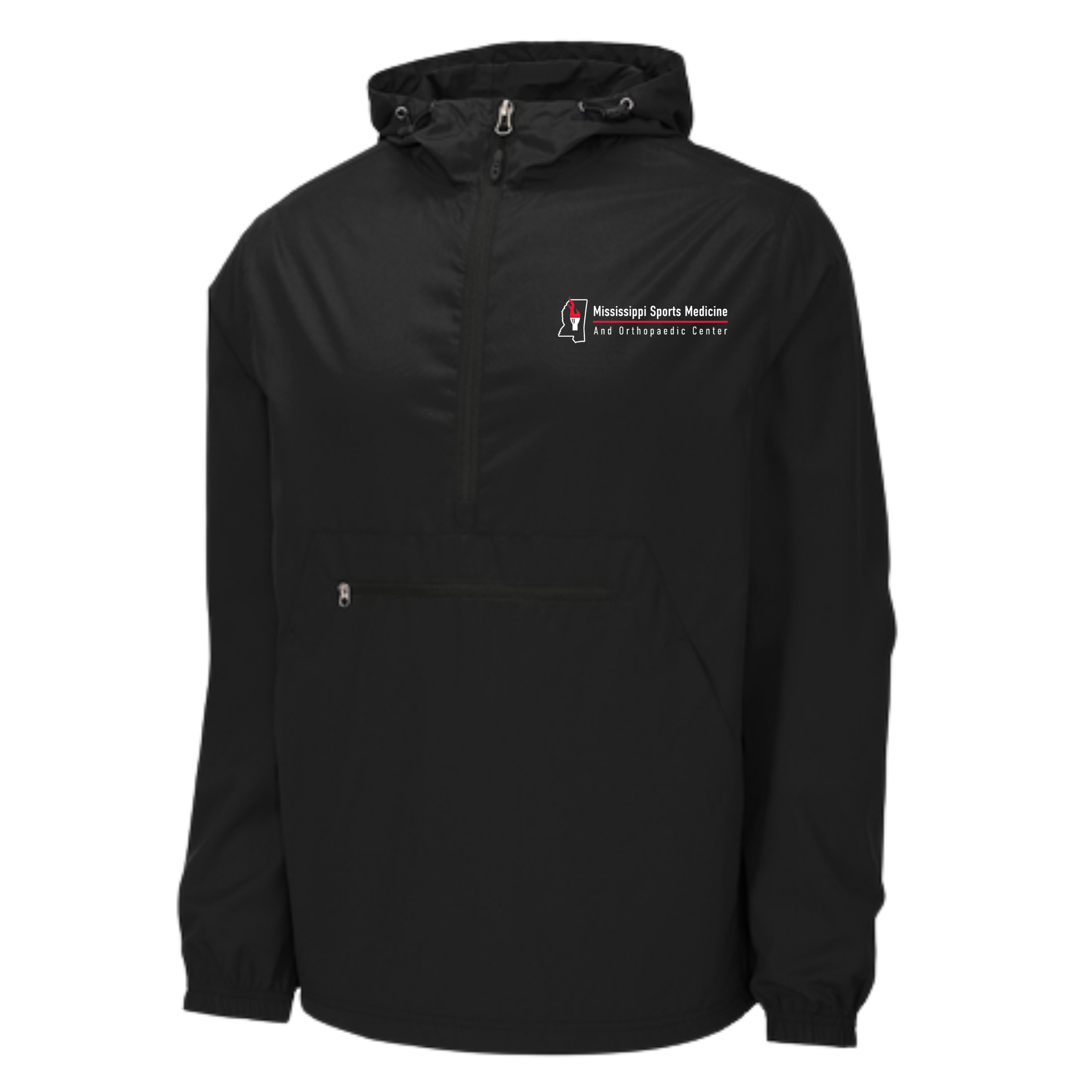 Orthopedic Center Embroidered Anorak- JST66