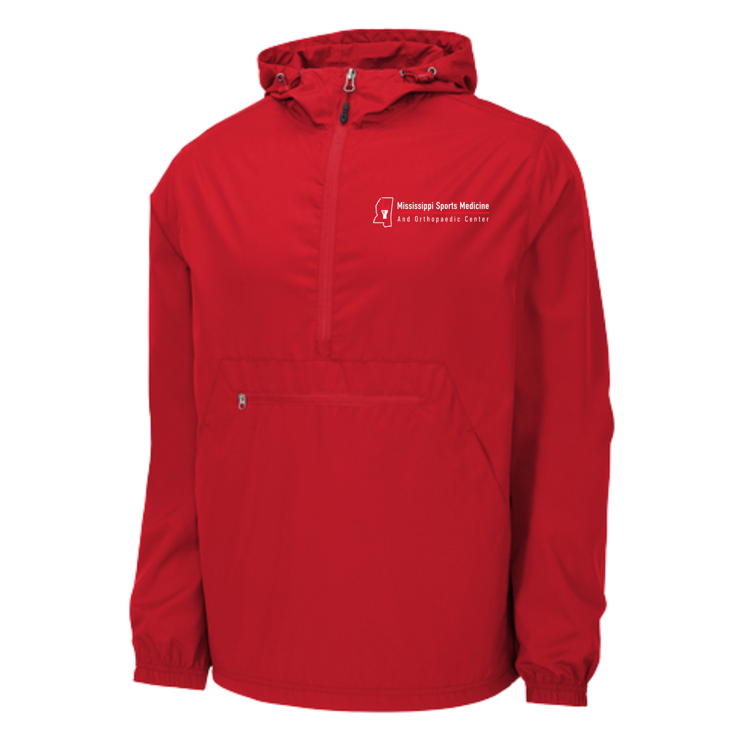 Orthopedic Center Embroidered Anorak- JST66