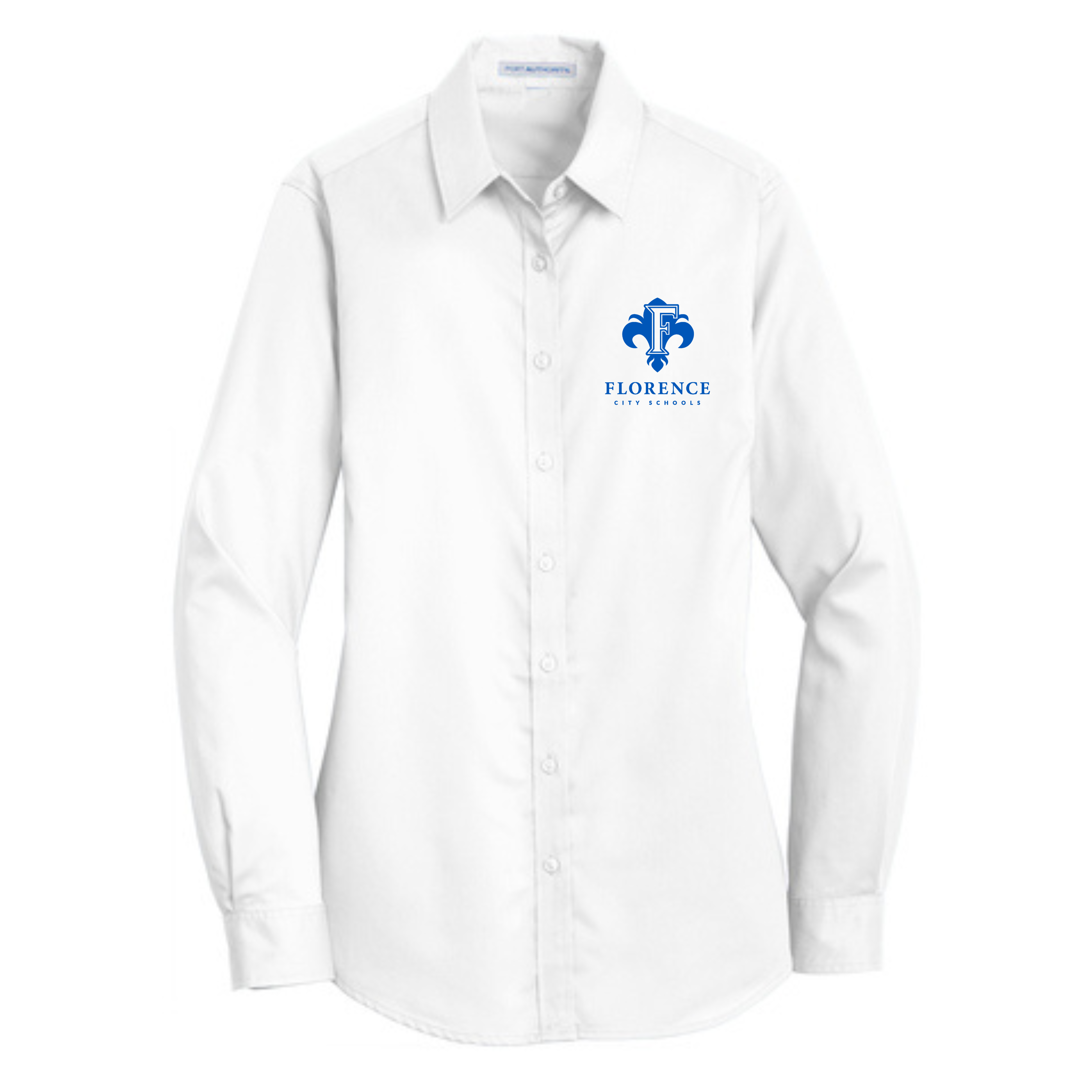 Florence Faculty Long Sleeve Embroidered Polo- L663