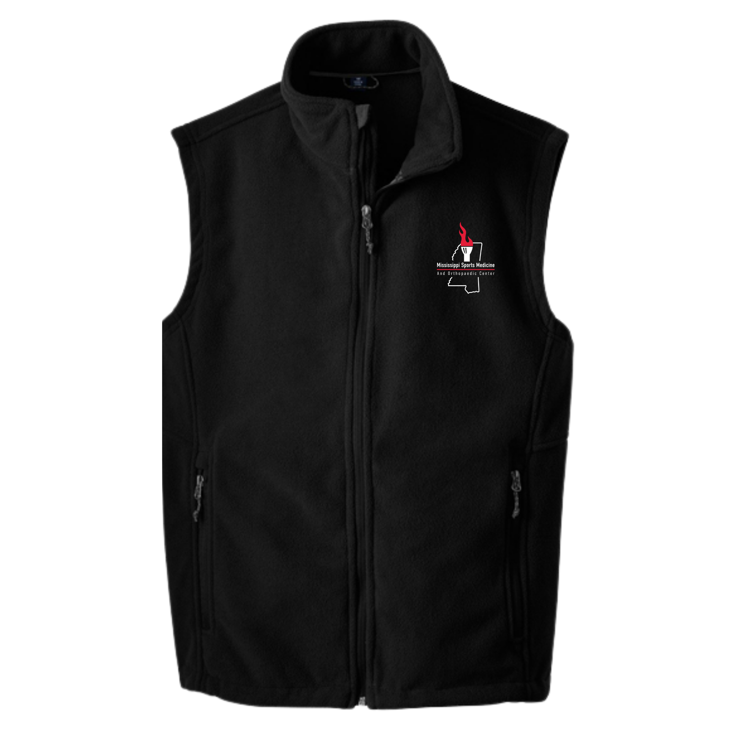 Orthopedic Center Embroidered Fleece Vest- F219