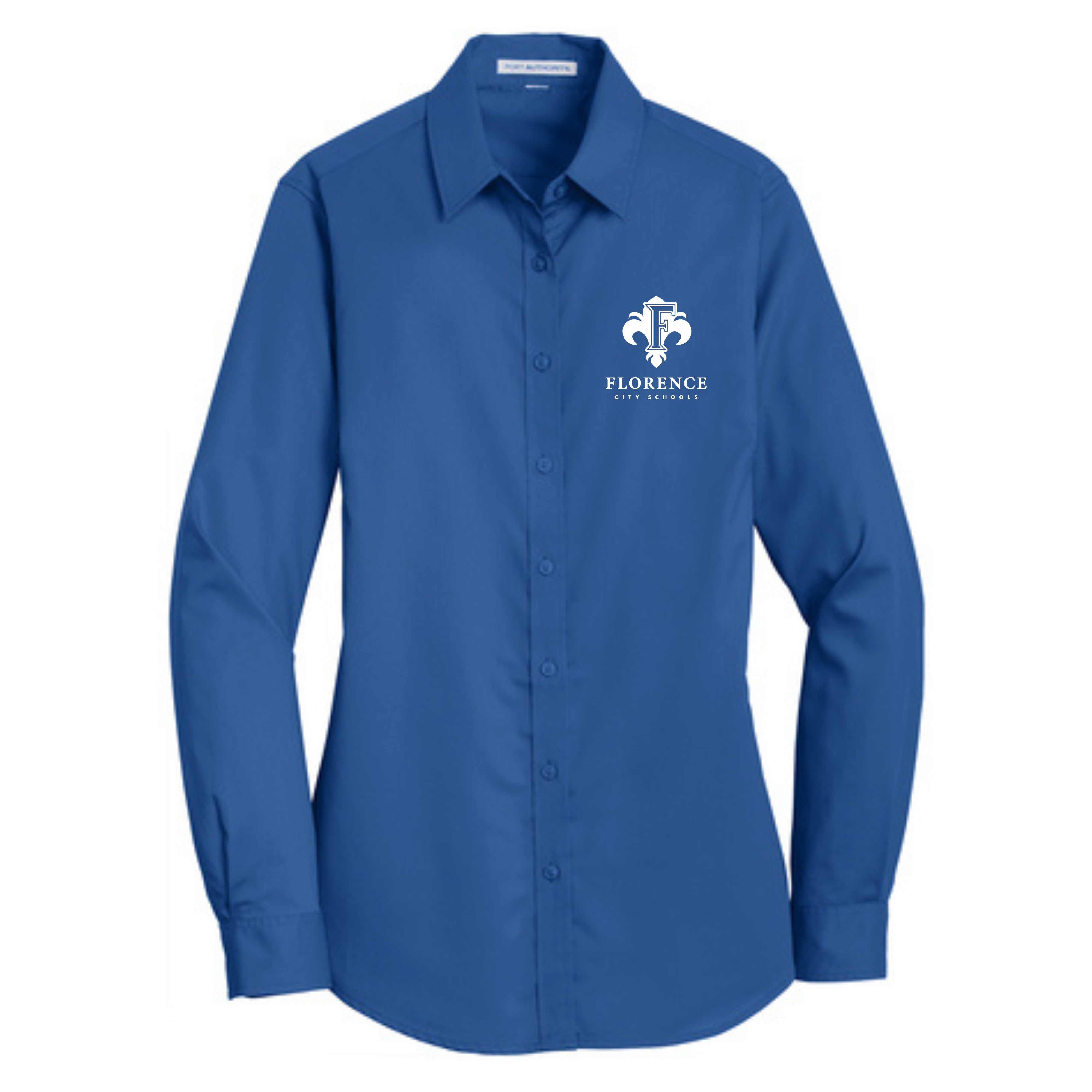 Florence Faculty Long Sleeve Embroidered Polo- L663