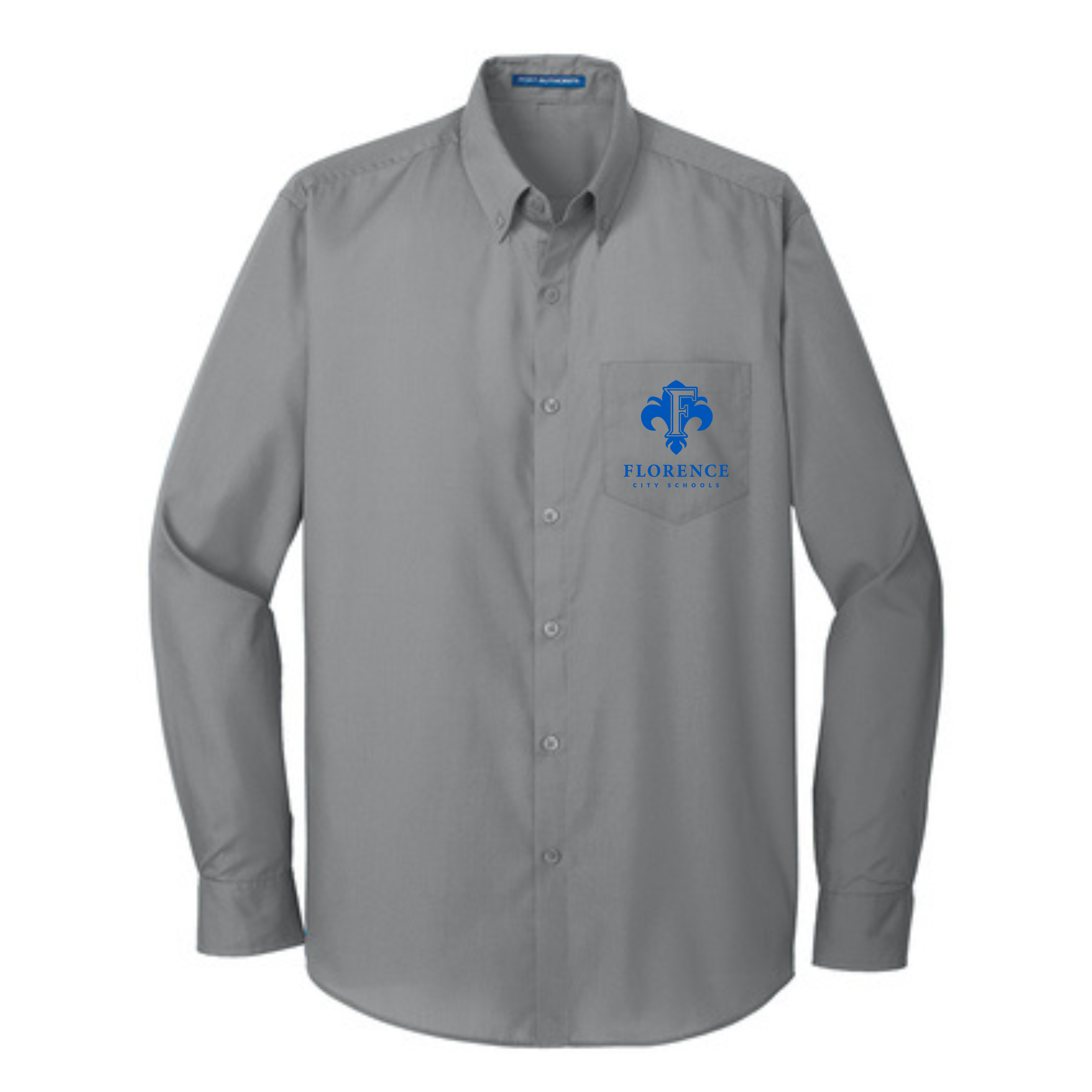 Florence Faculty Long Sleeve Embroidered Polo- L663
