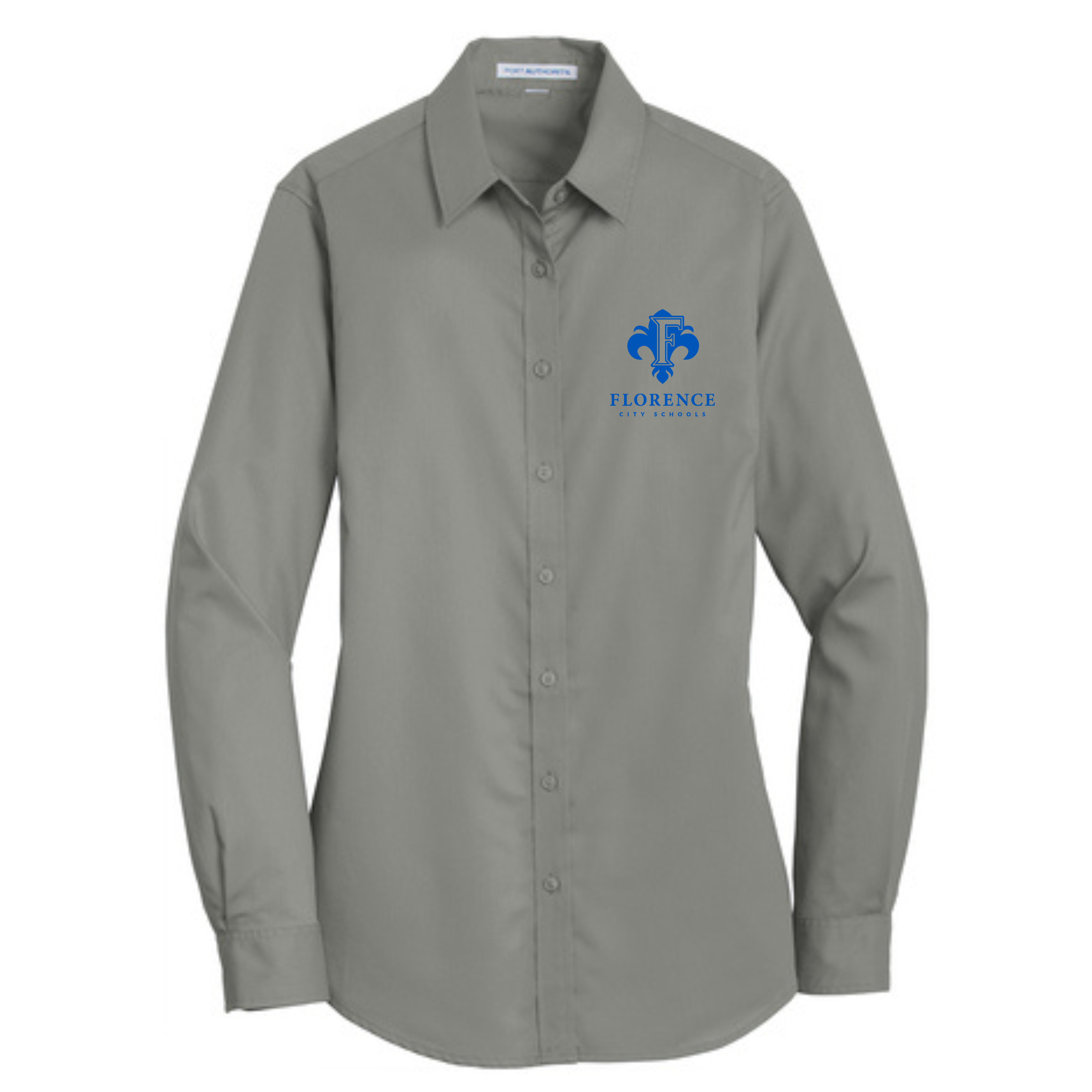 Florence Faculty Long Sleeve Embroidered Polo- L663