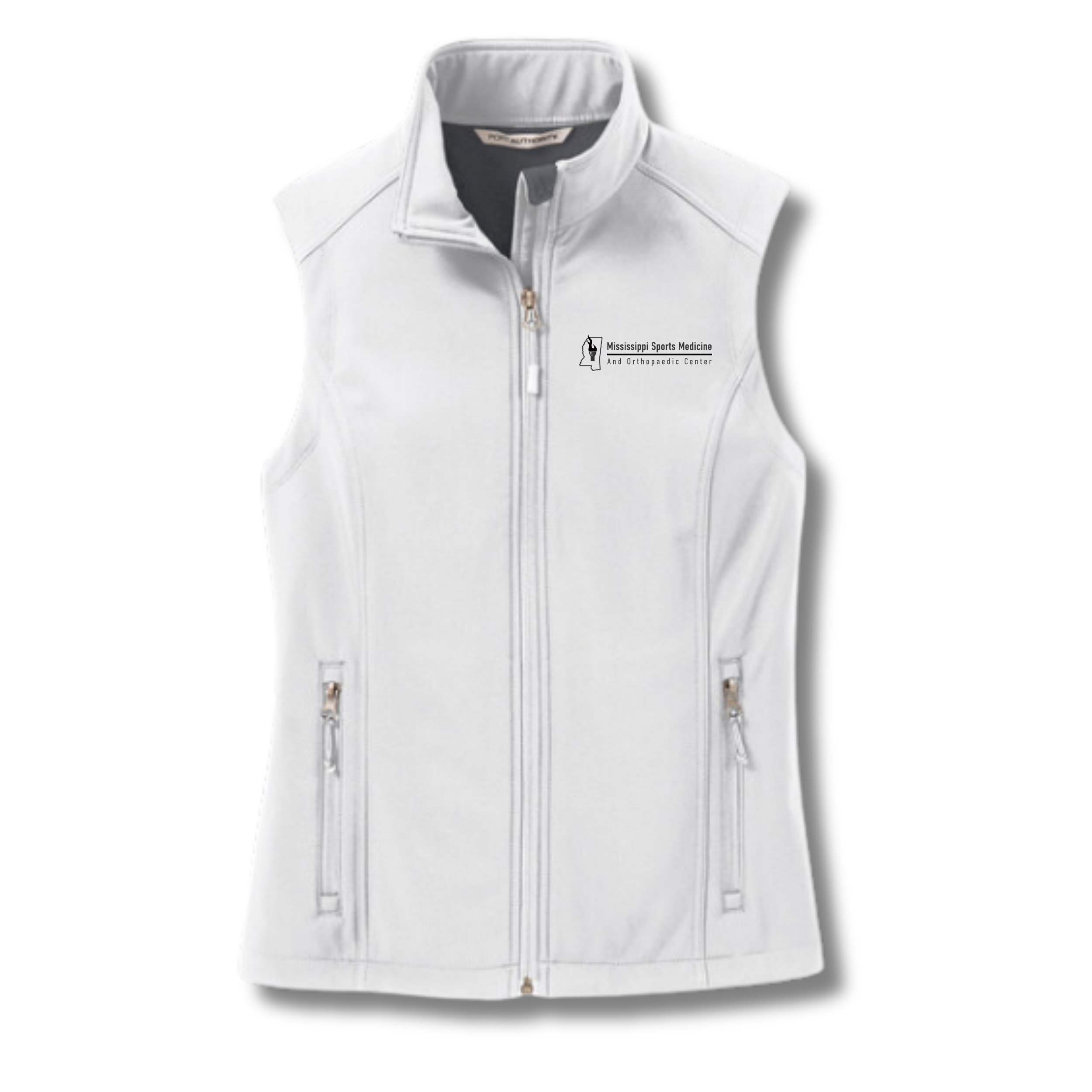 Orthopedic Center Women's Embroidered Soft Shell Vest- L325