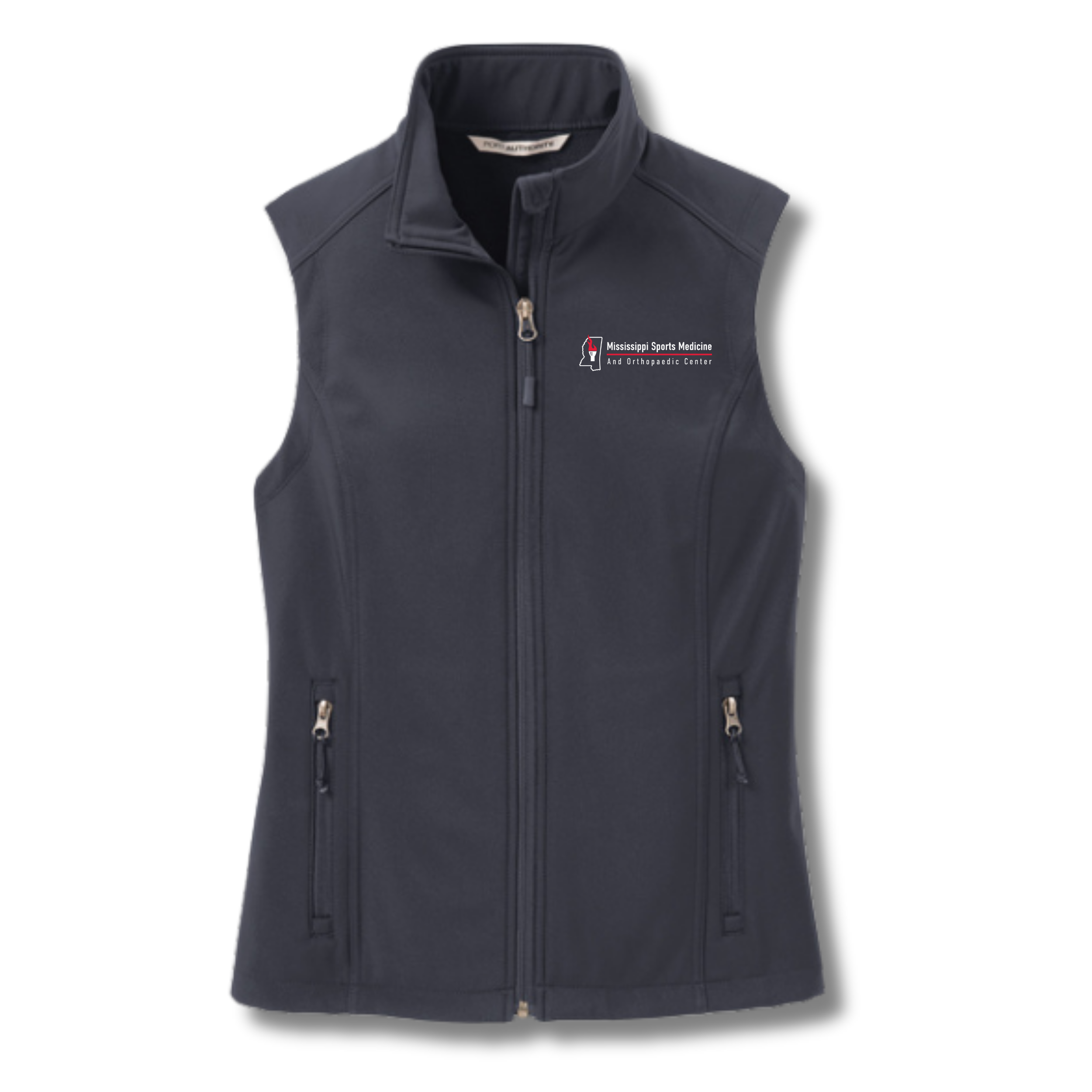 Orthopedic Center Women's Embroidered Soft Shell Vest- L325