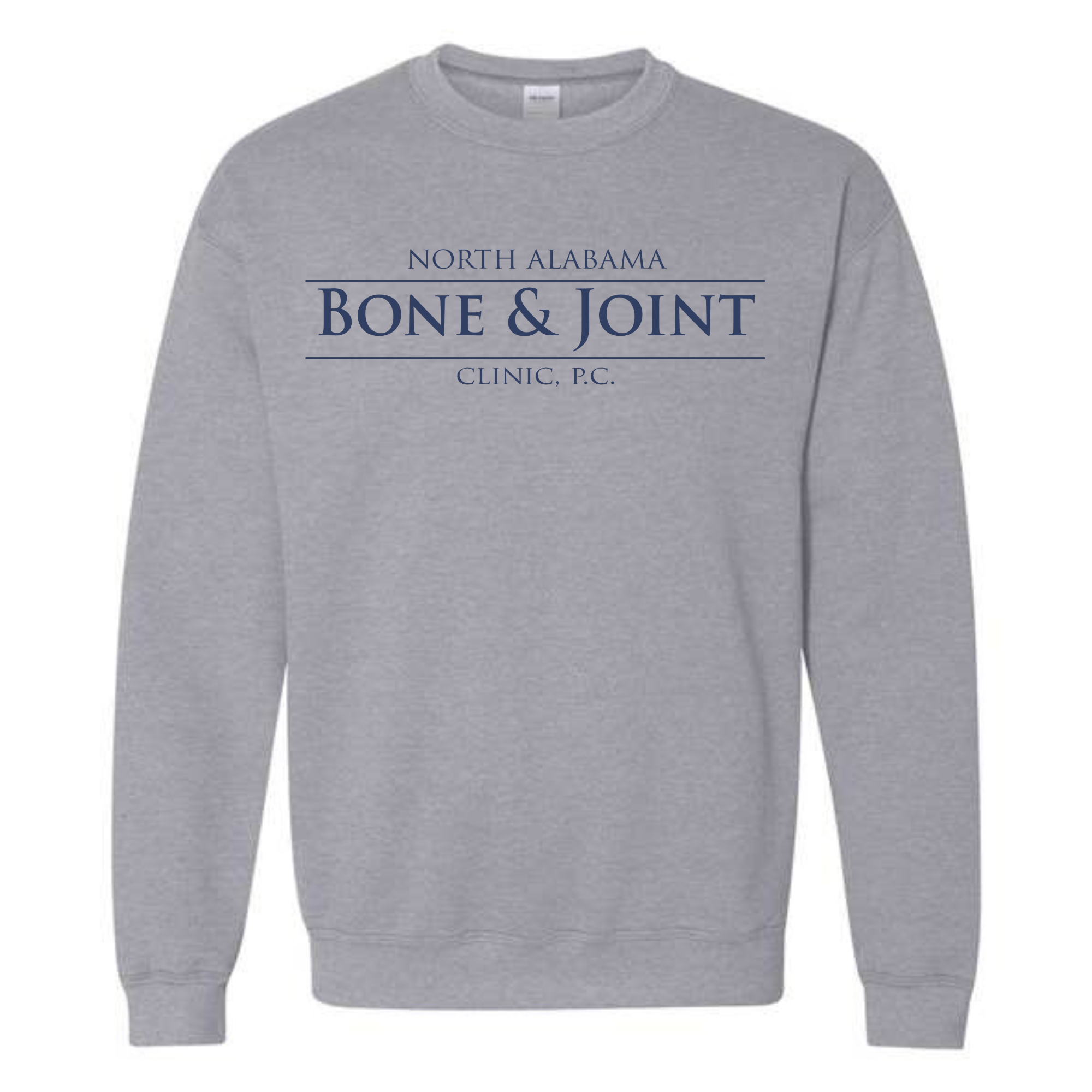Bone and Joint Crewneck Sweatshirt- 18000 Sport Grey
