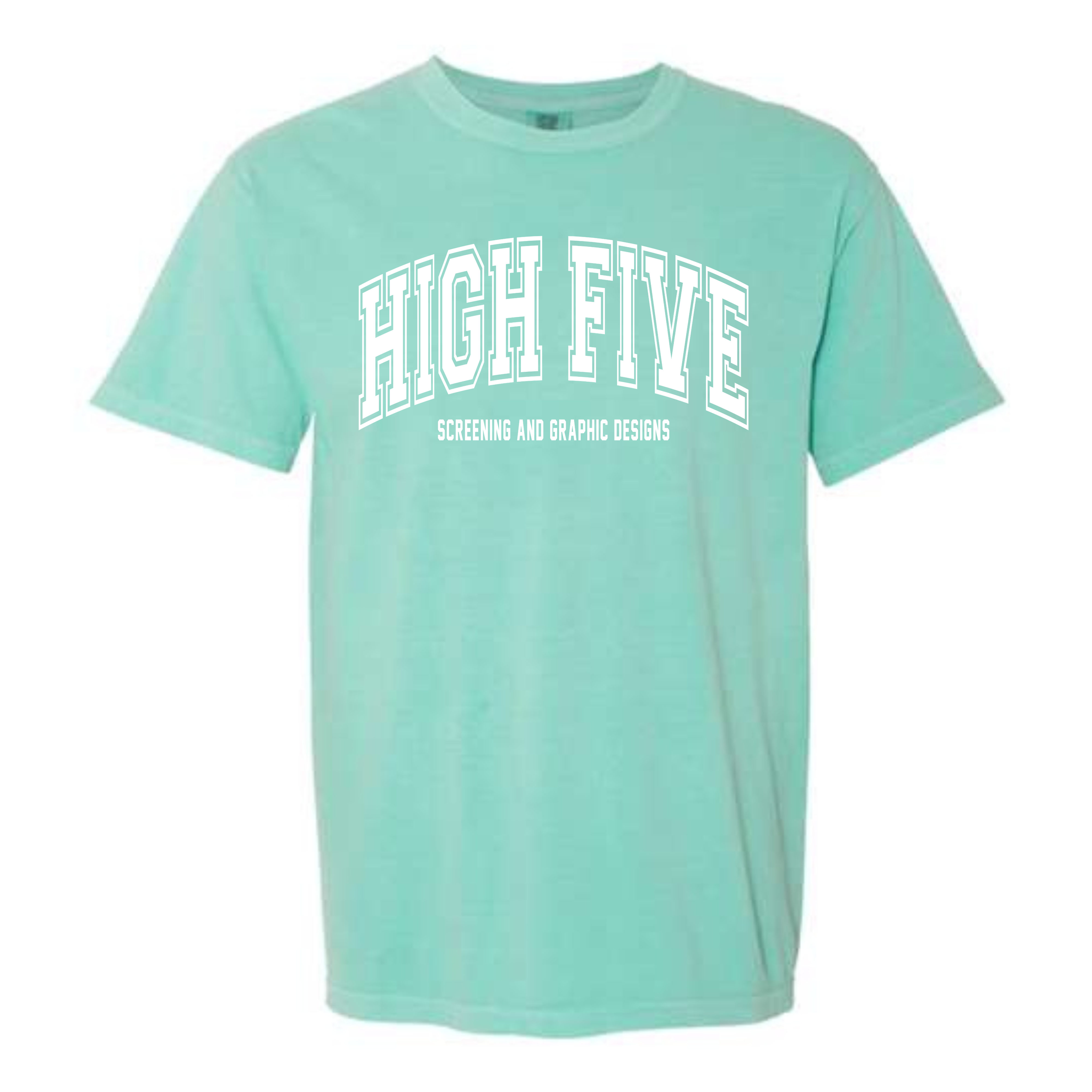 High Five Comfort Colors Tee- 1717
