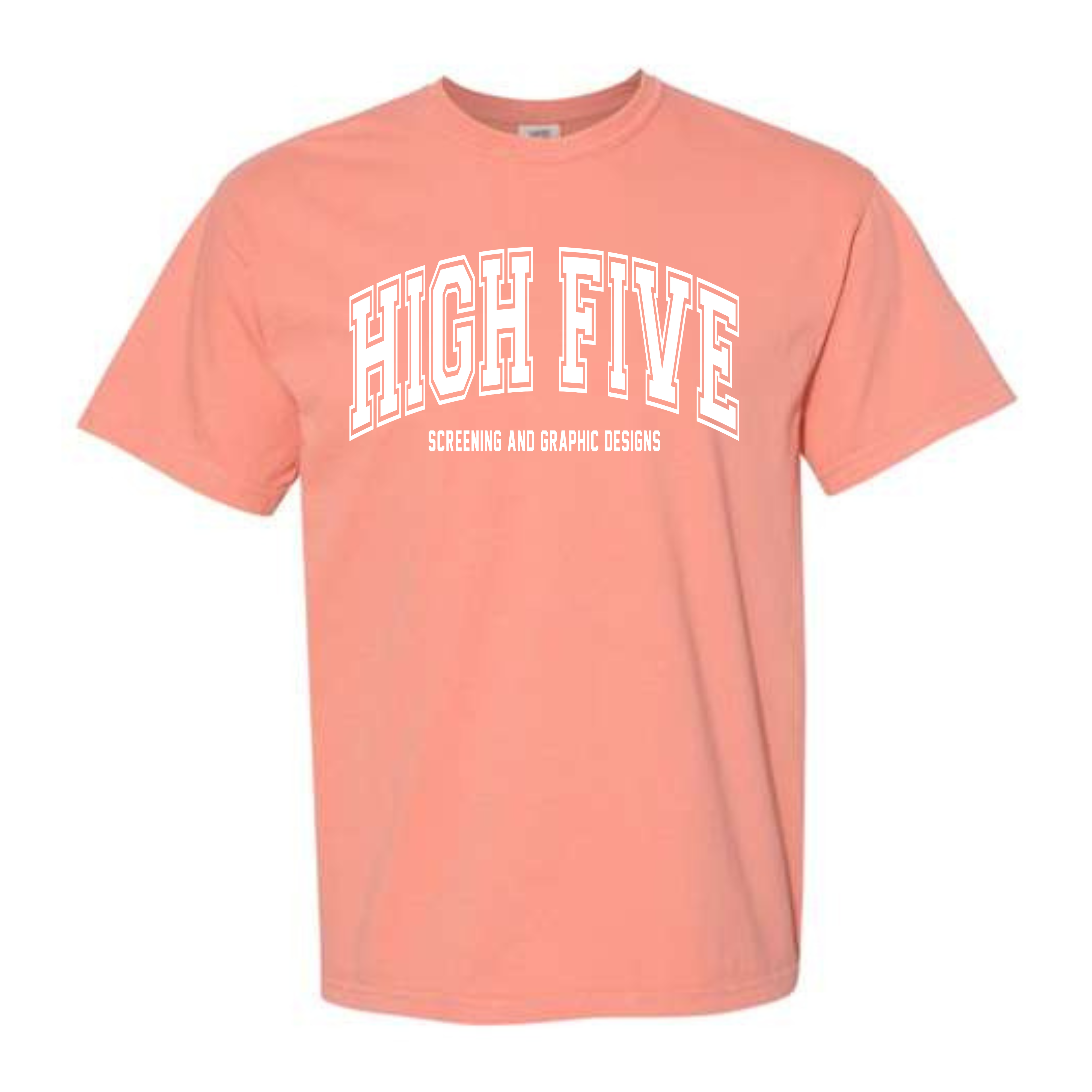 High Five Comfort Colors Tee- 1717