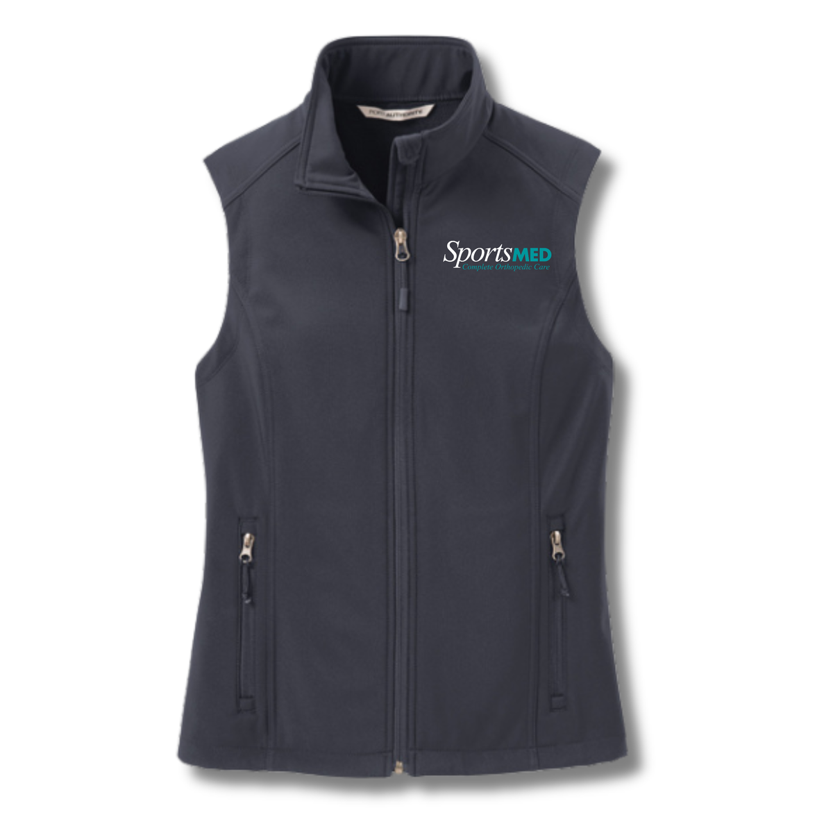 SportsMed Ortho Women's Embroidered Soft Shell Vest- L325