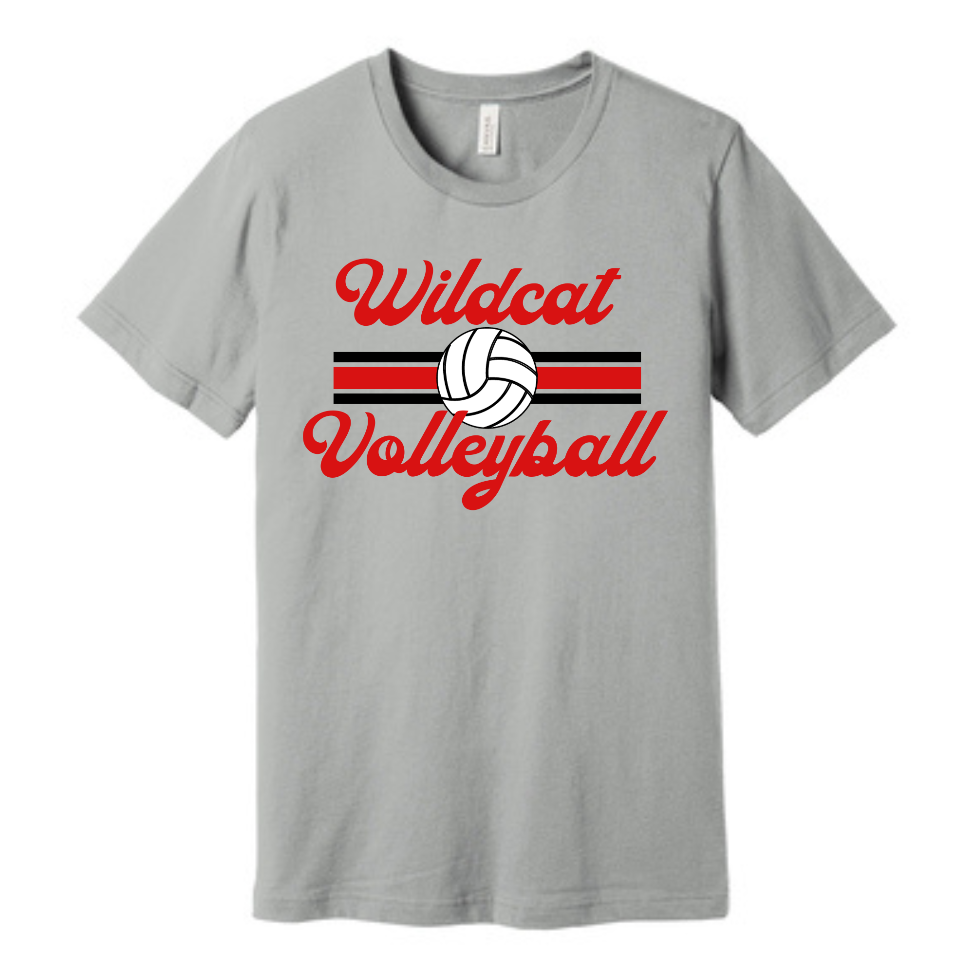 Central Volleyball Bella+Canvas Tee- BC3001