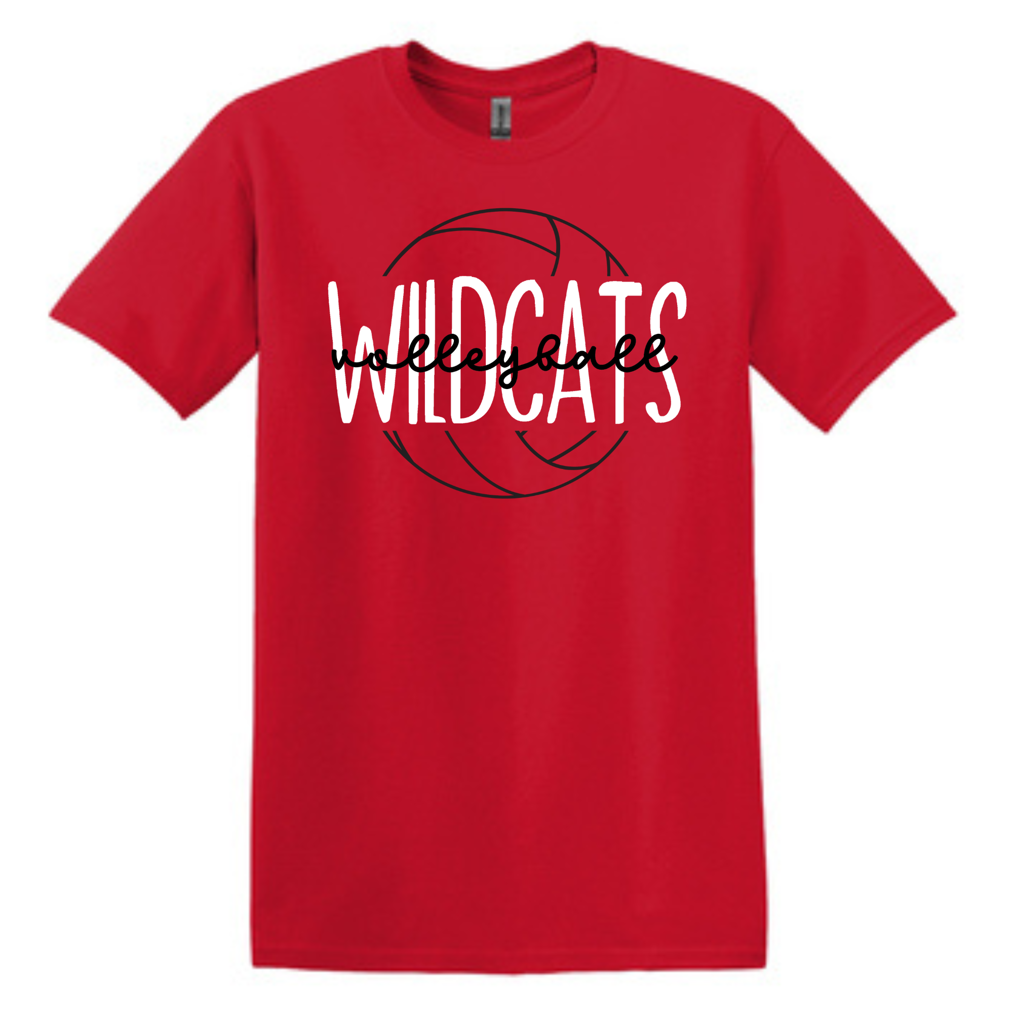 Central Wildcats Volleyball Tee- 64000