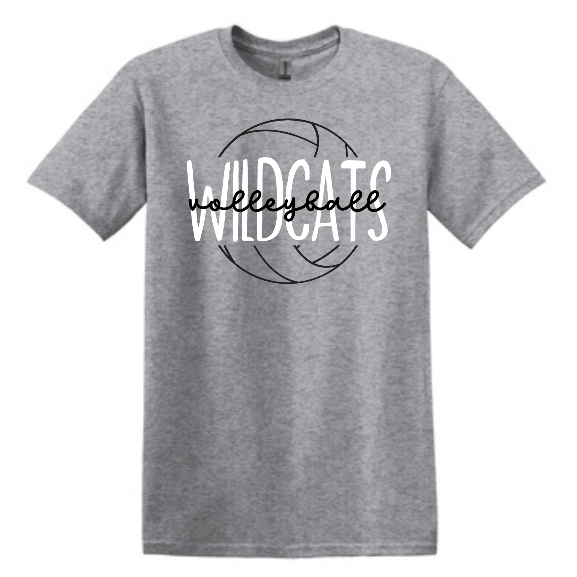 Central Wildcats Volleyball Tee- 64000