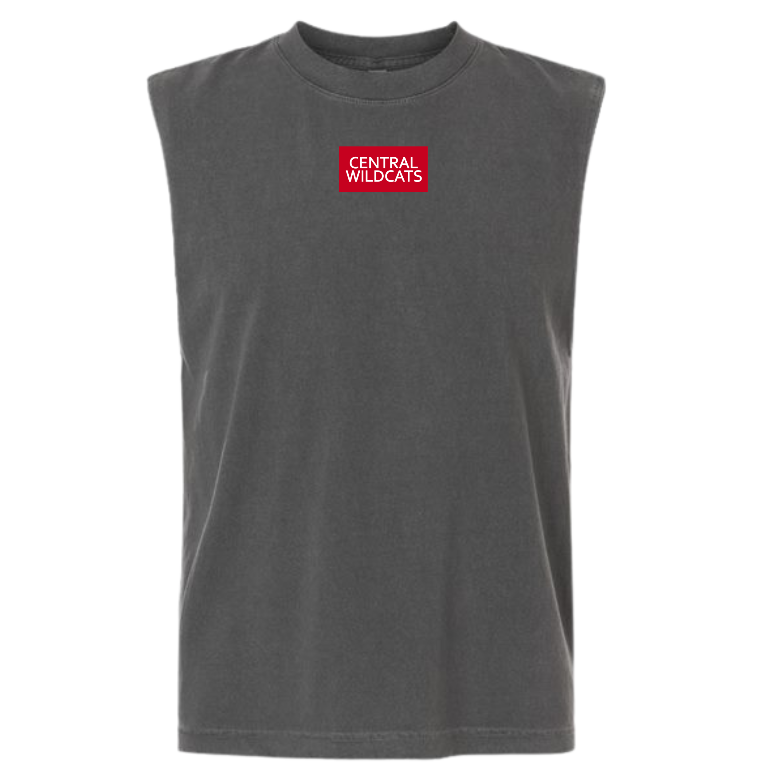Tagged Faded black Mid-length Muscle Tee #207GD