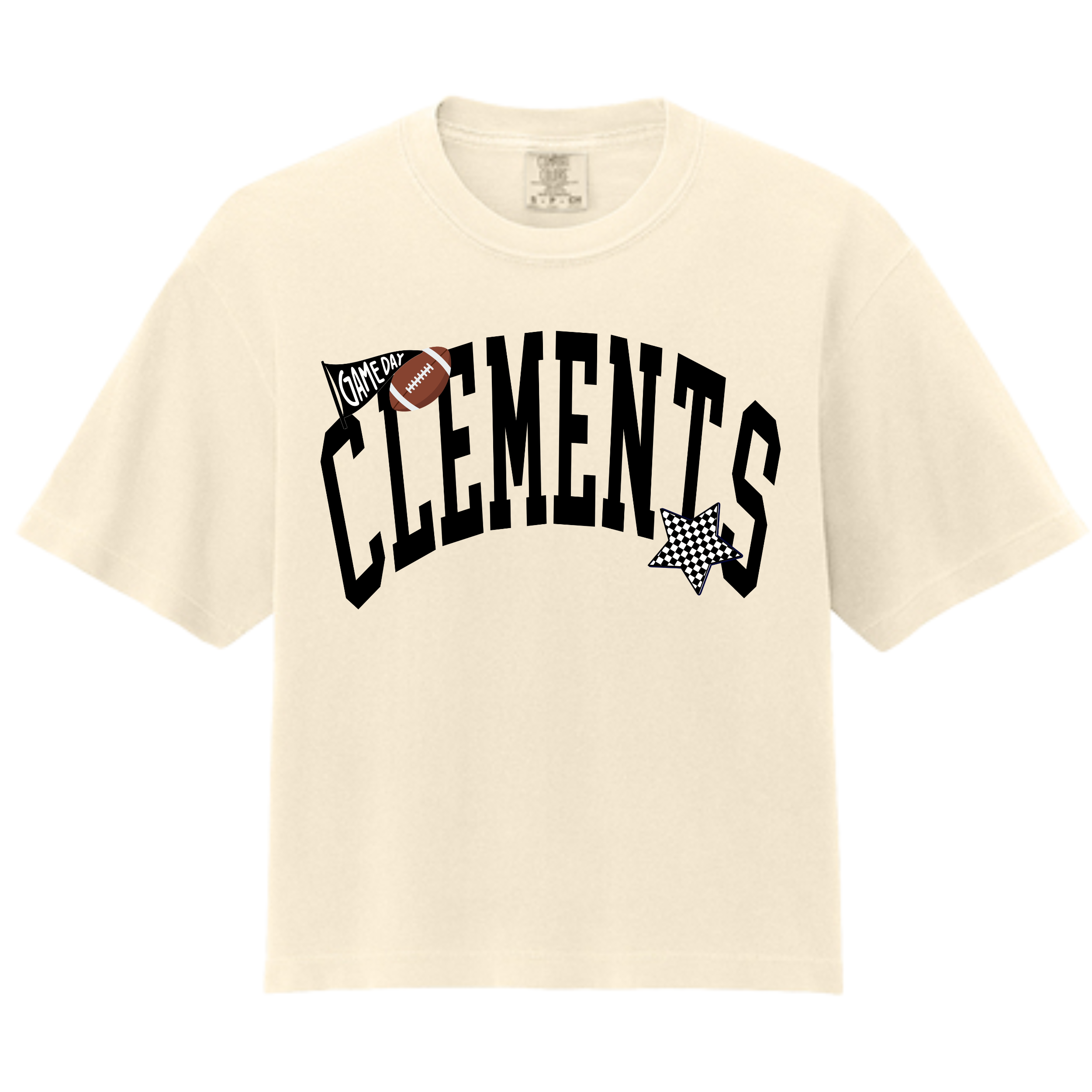 Make it Yours Boxy Comfort Colors Ivory Tee #3023CL