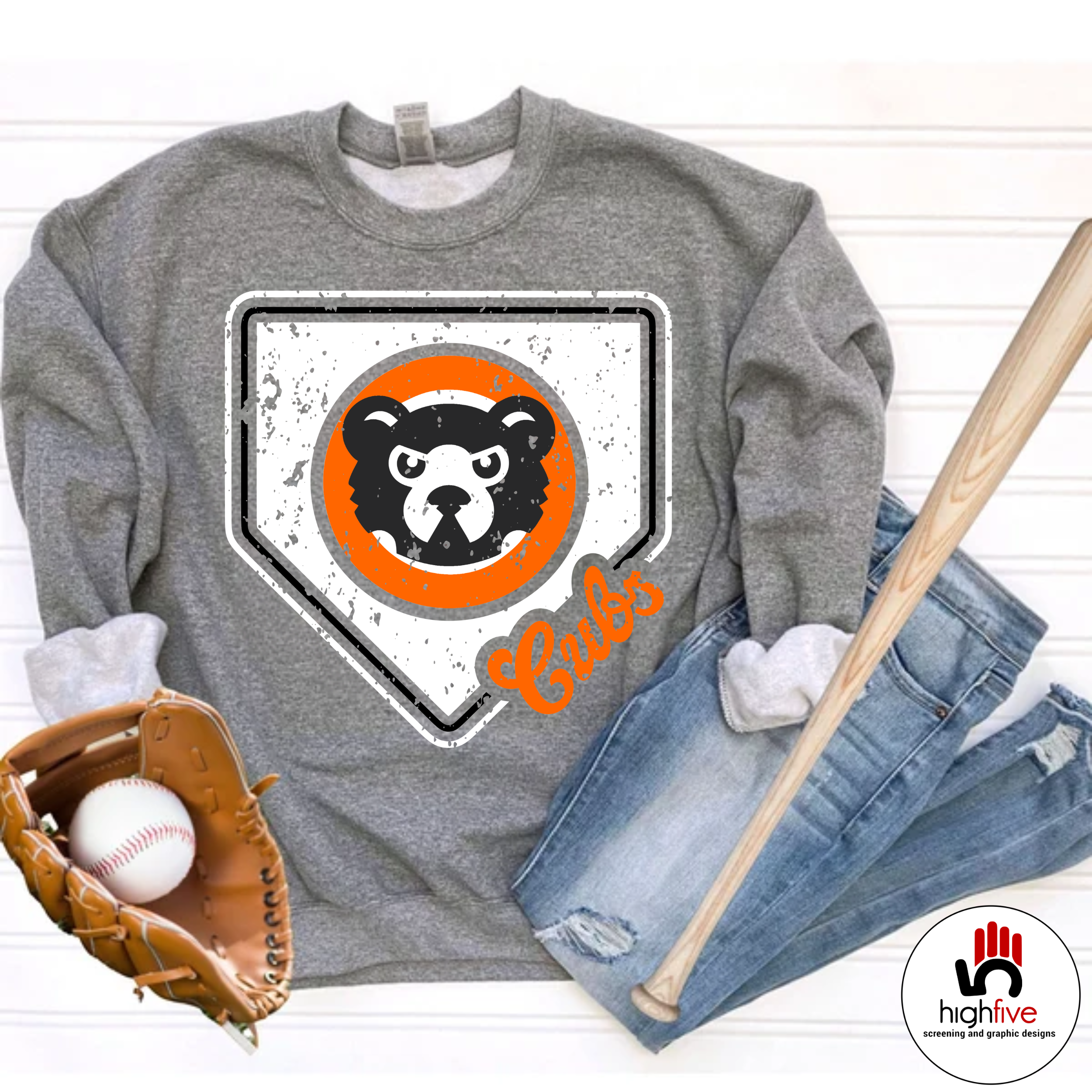 Homeplate Graphite Heather Sweatshirt