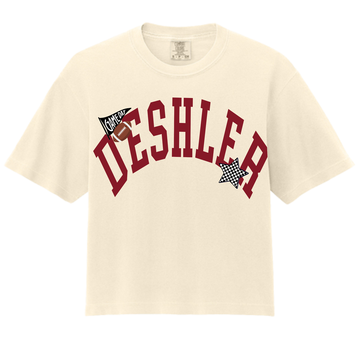 Make it Yours Boxy Comfort Colors Ivory Tee #3023CL