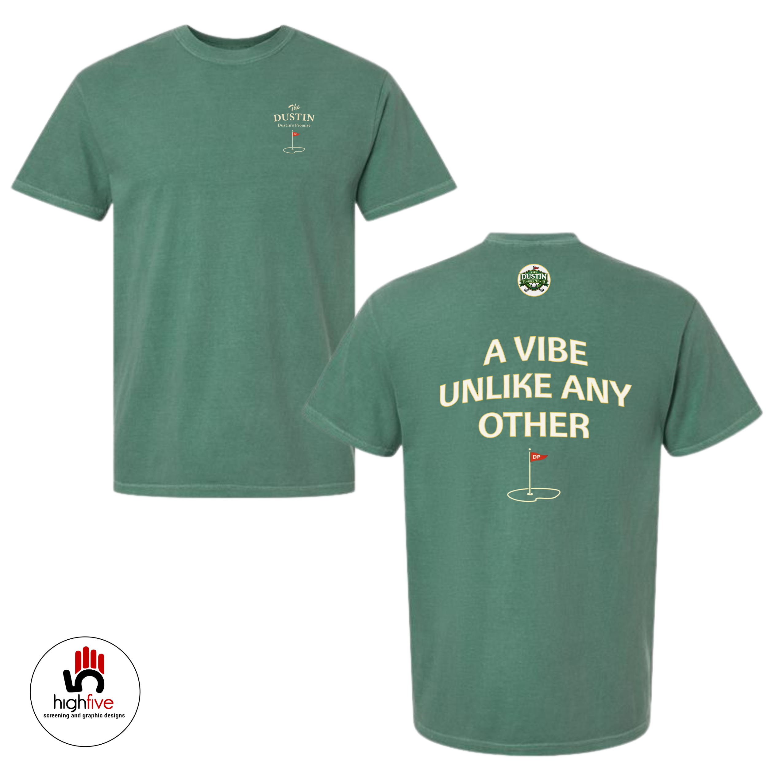 Dustin's Promise Tee 2- 1717 Light Green