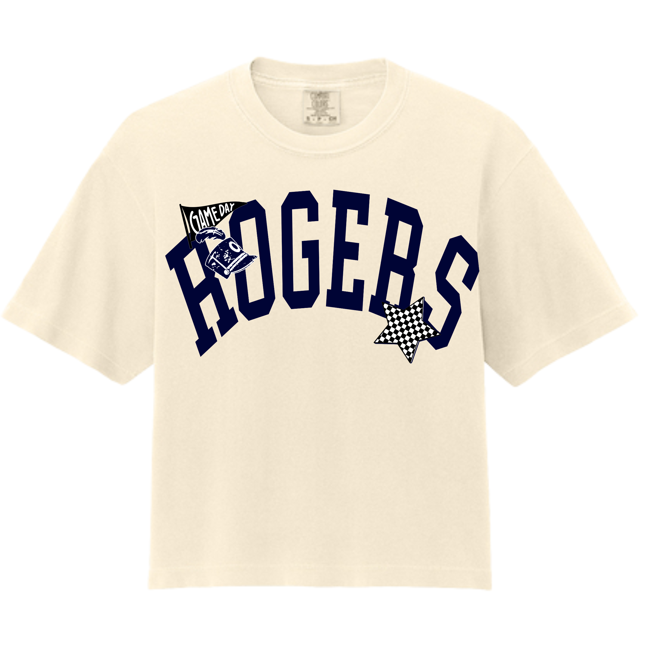 Make it Yours Boxy Comfort Colors Ivory Tee #3023CL