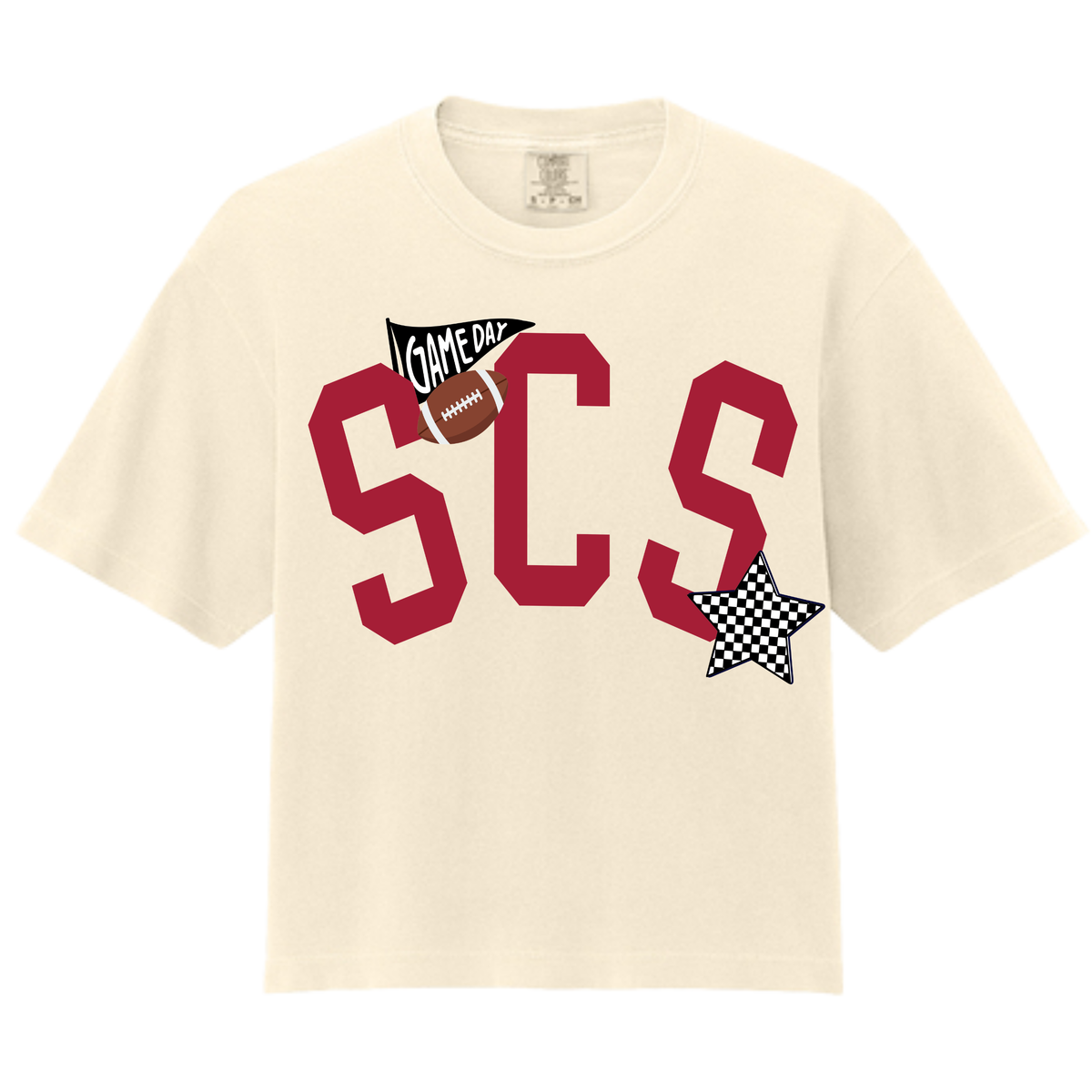 Make it Yours Boxy Comfort Colors Ivory Tee #3023CL