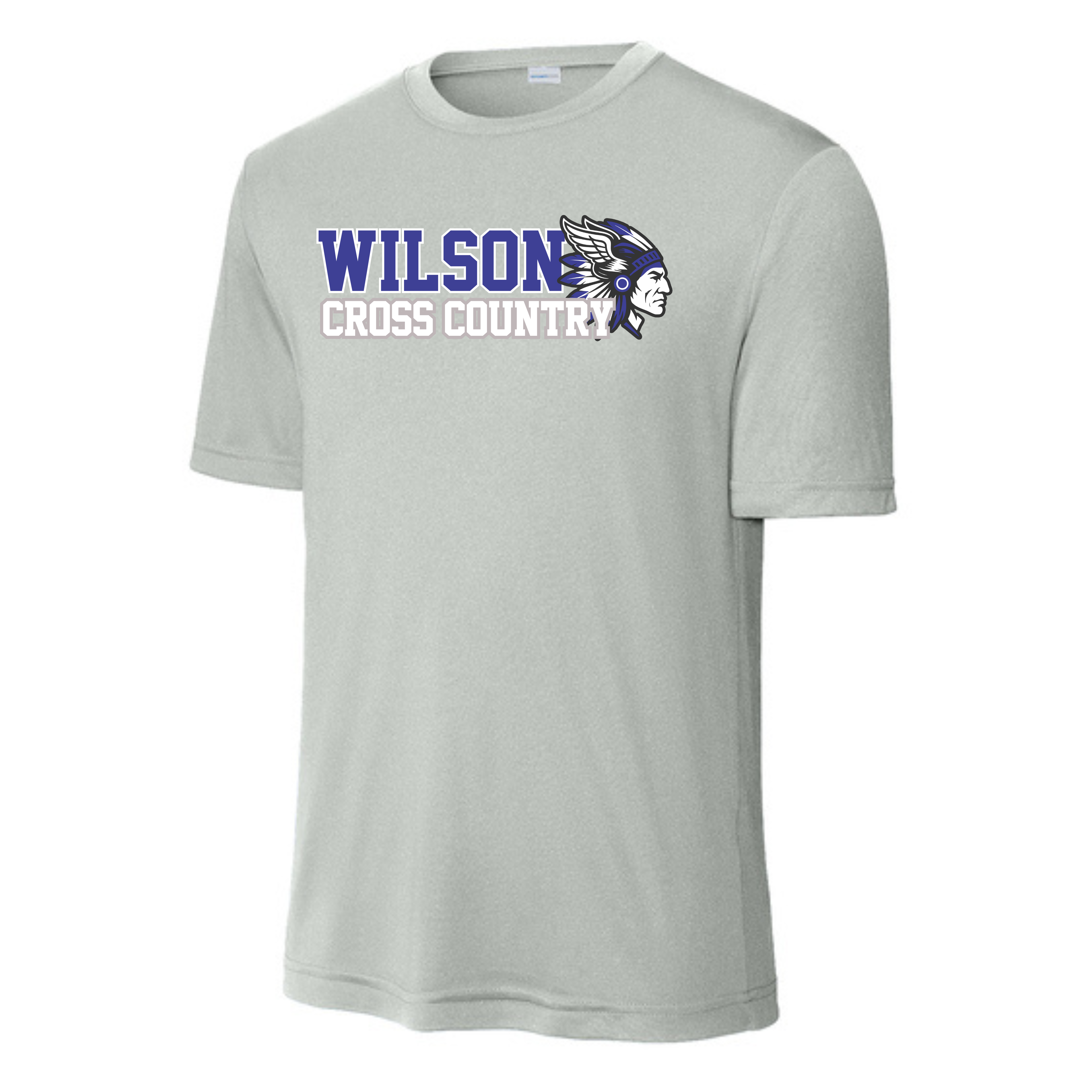 Wilson CC Dri-Fit Tee- ST350 Silver