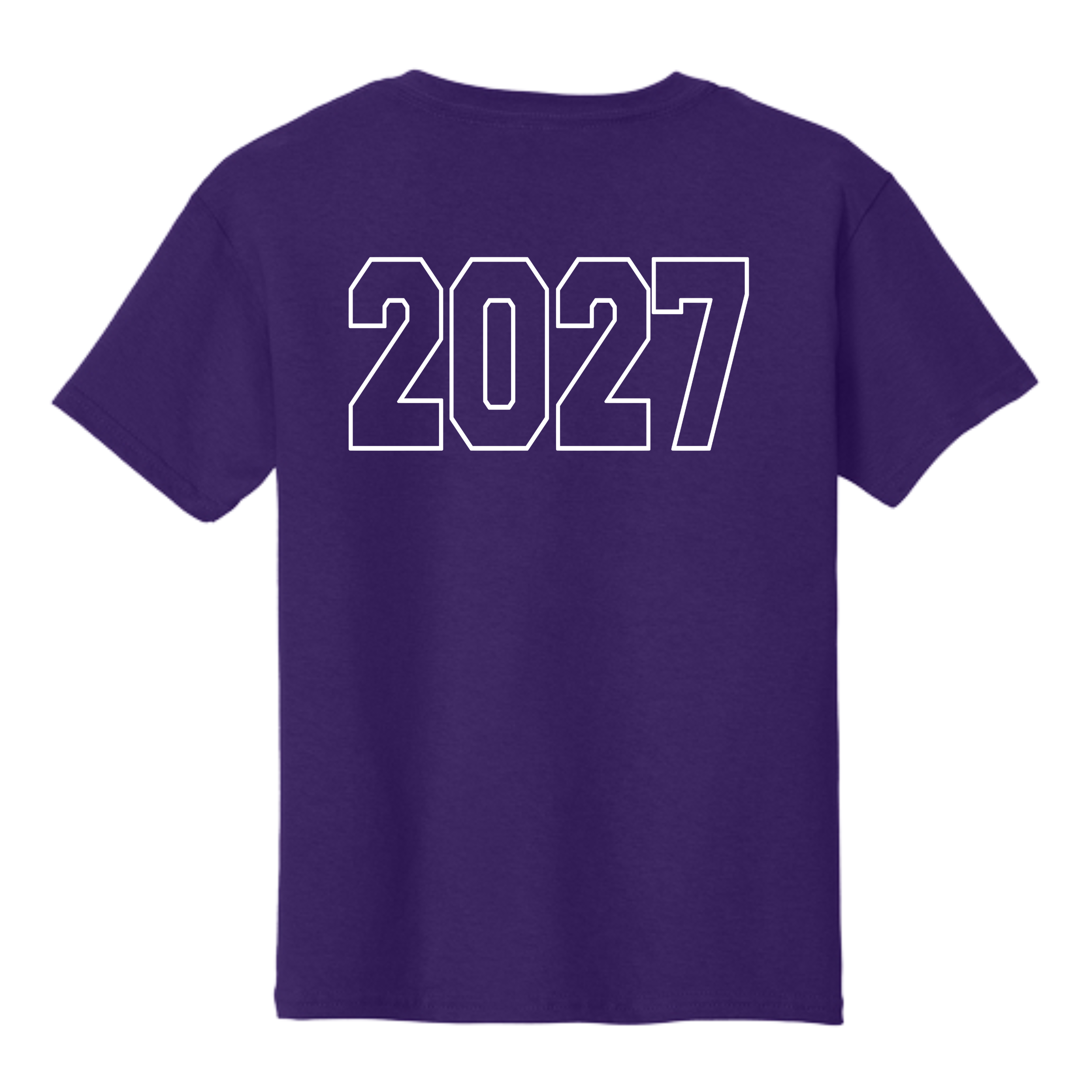 Underwood sixth grade class graduation tee- 5000 Purple