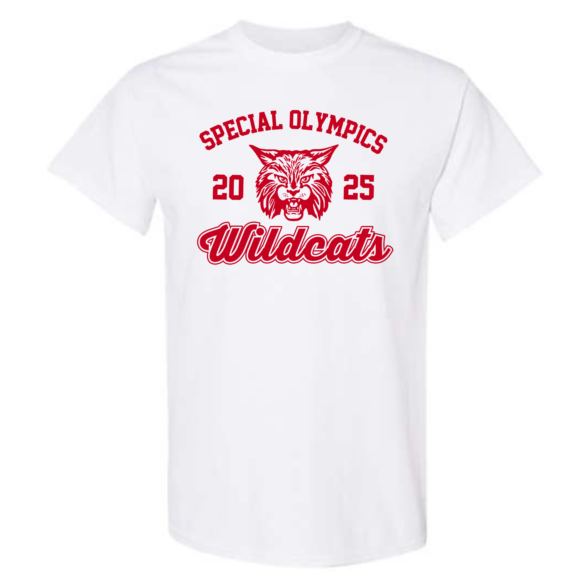 2025 CHS Special Olympics Tee- 5000 White