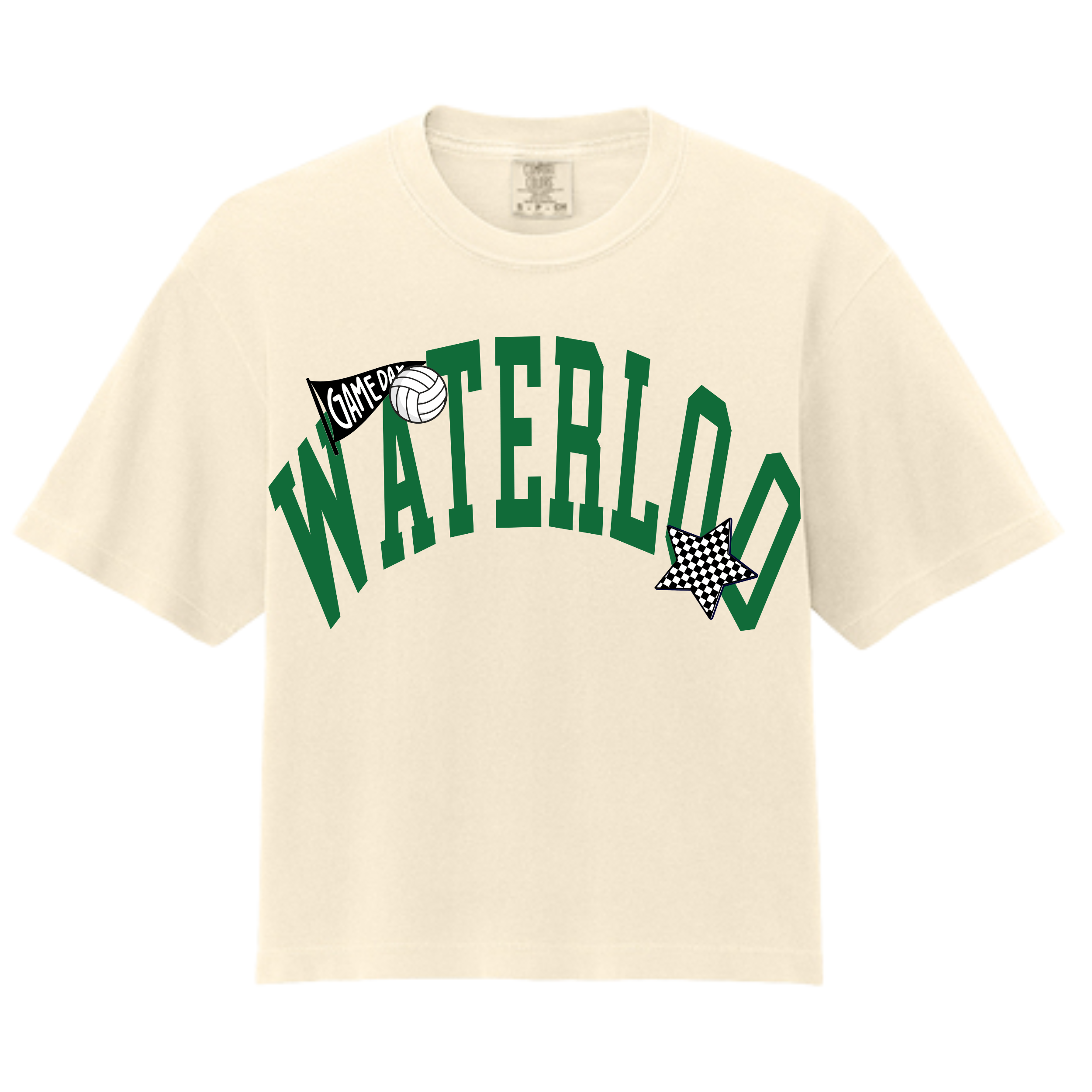 Make it Yours Boxy Comfort Colors Ivory Tee #3023CL