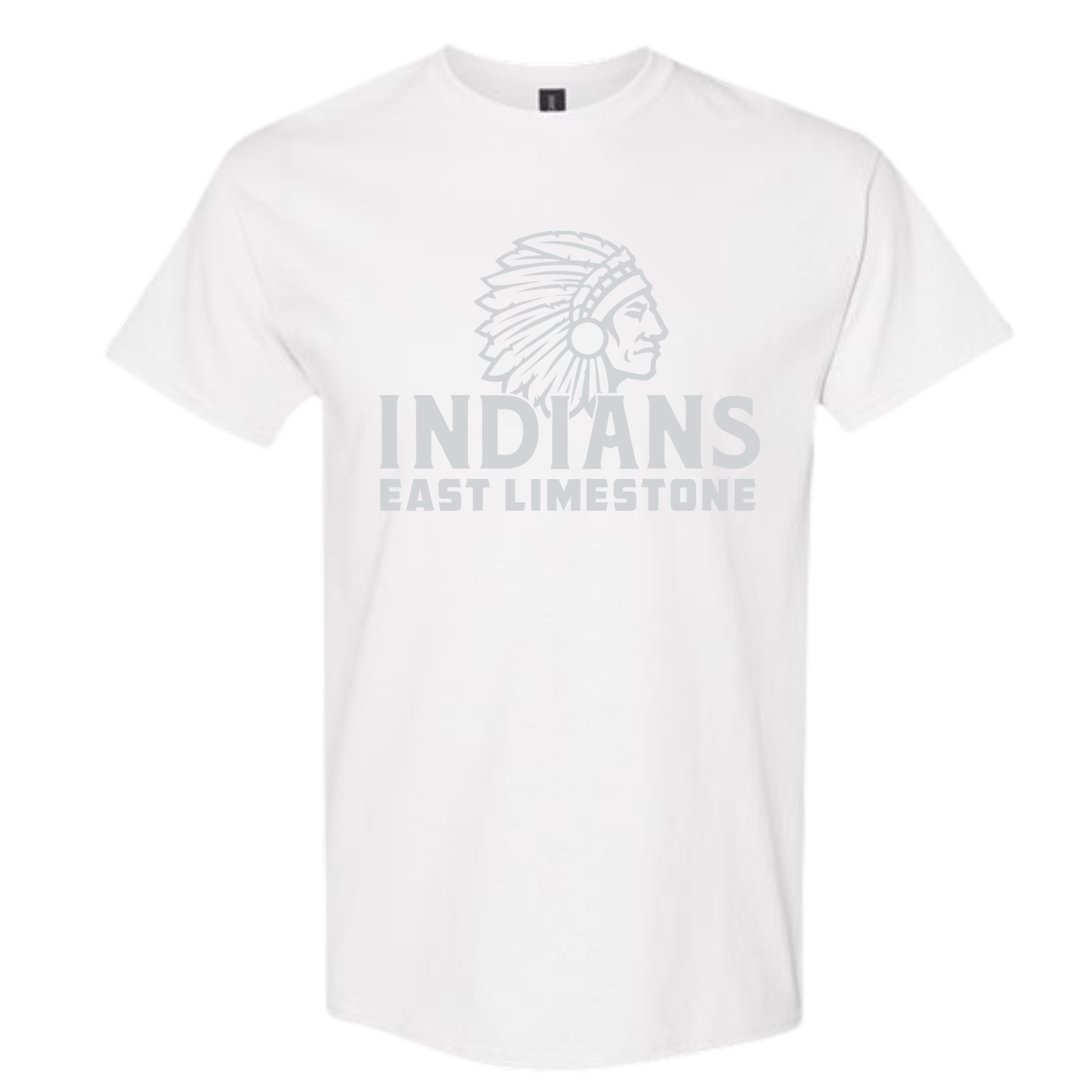 ELHS White Out Tee- White 5000