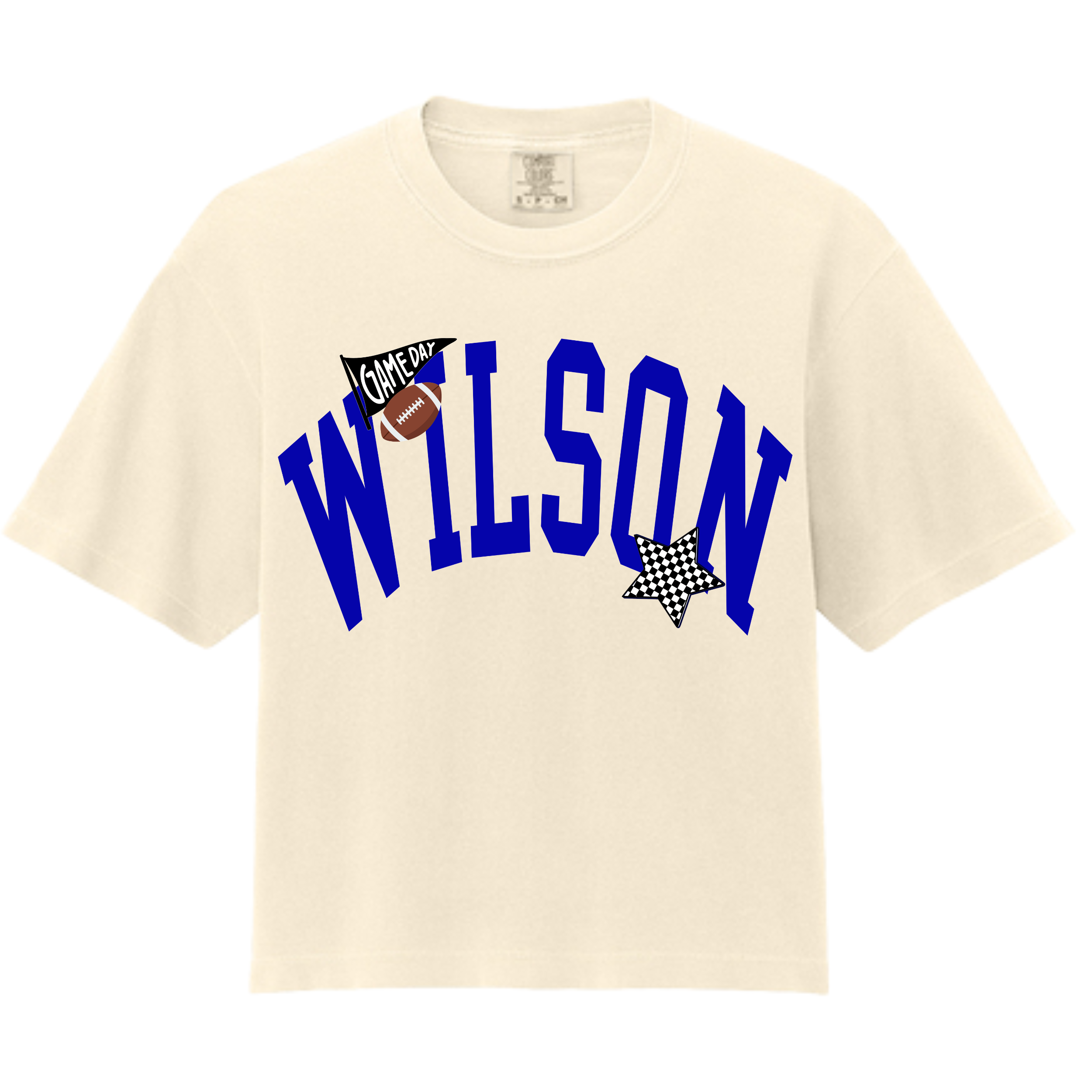 Make it Yours Boxy Comfort Colors Ivory Tee #3023CL