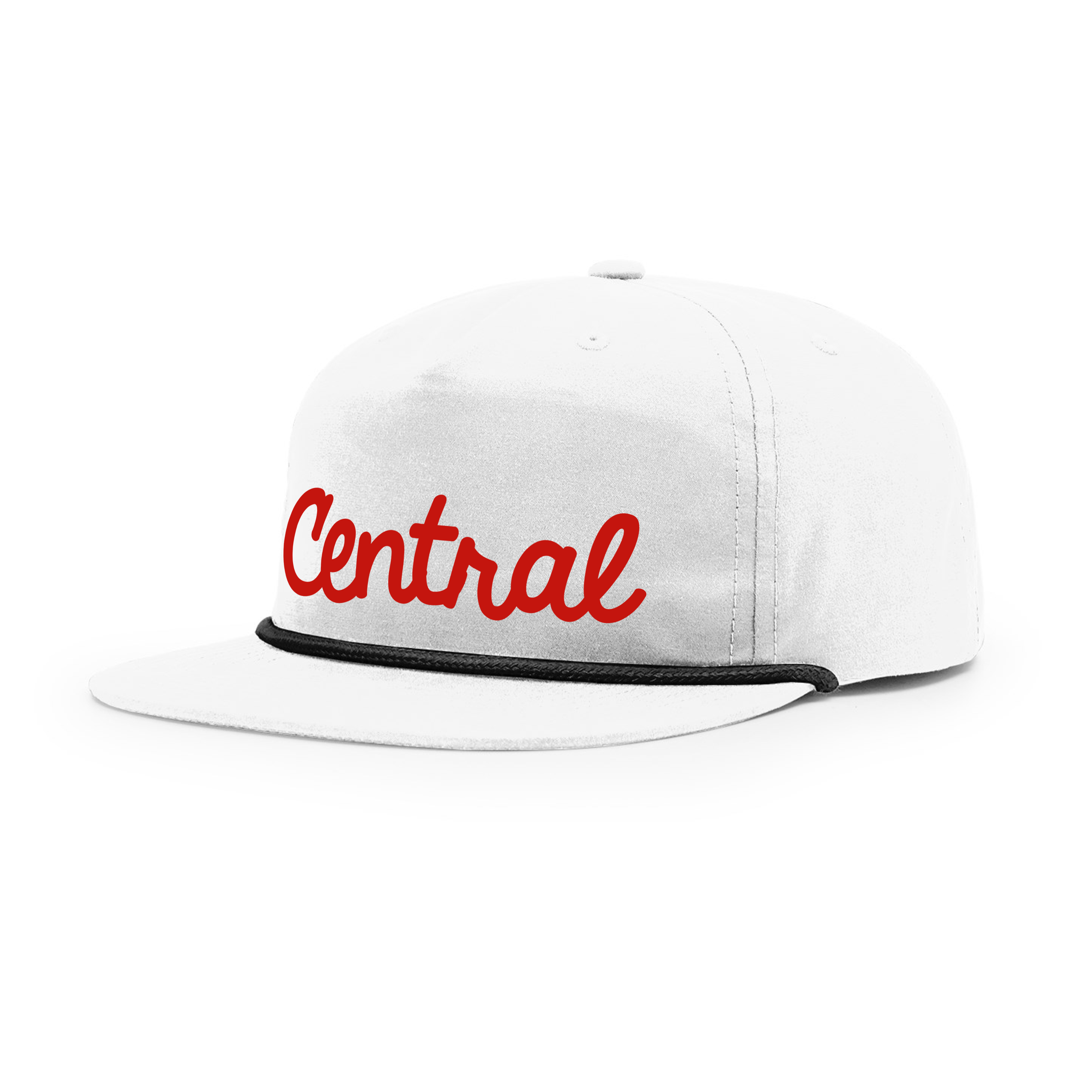 Central Throwback Cap- 256 Umpqua White/Black