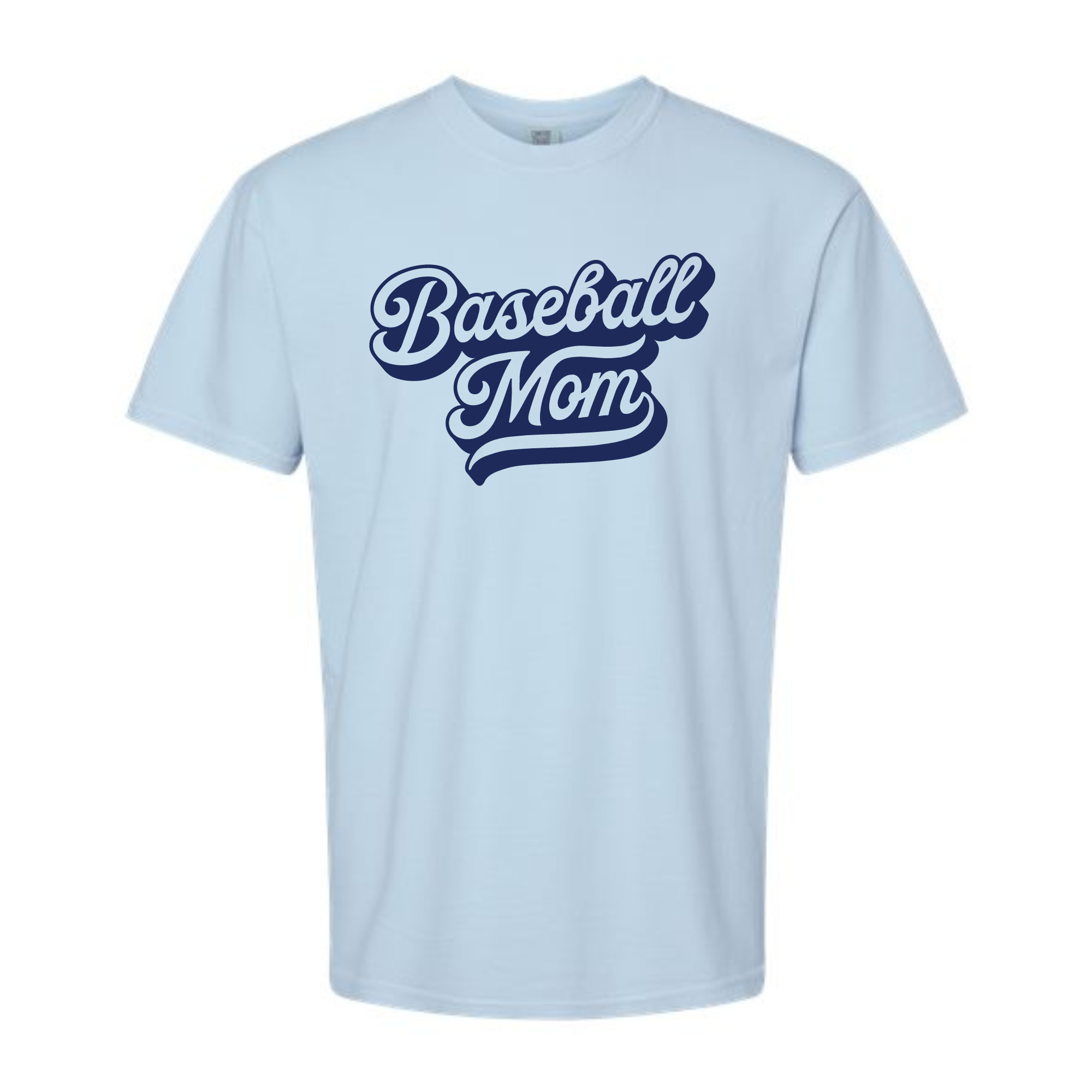Florence Falcon Baseball Mom Tee- 1717 Hydrangea
