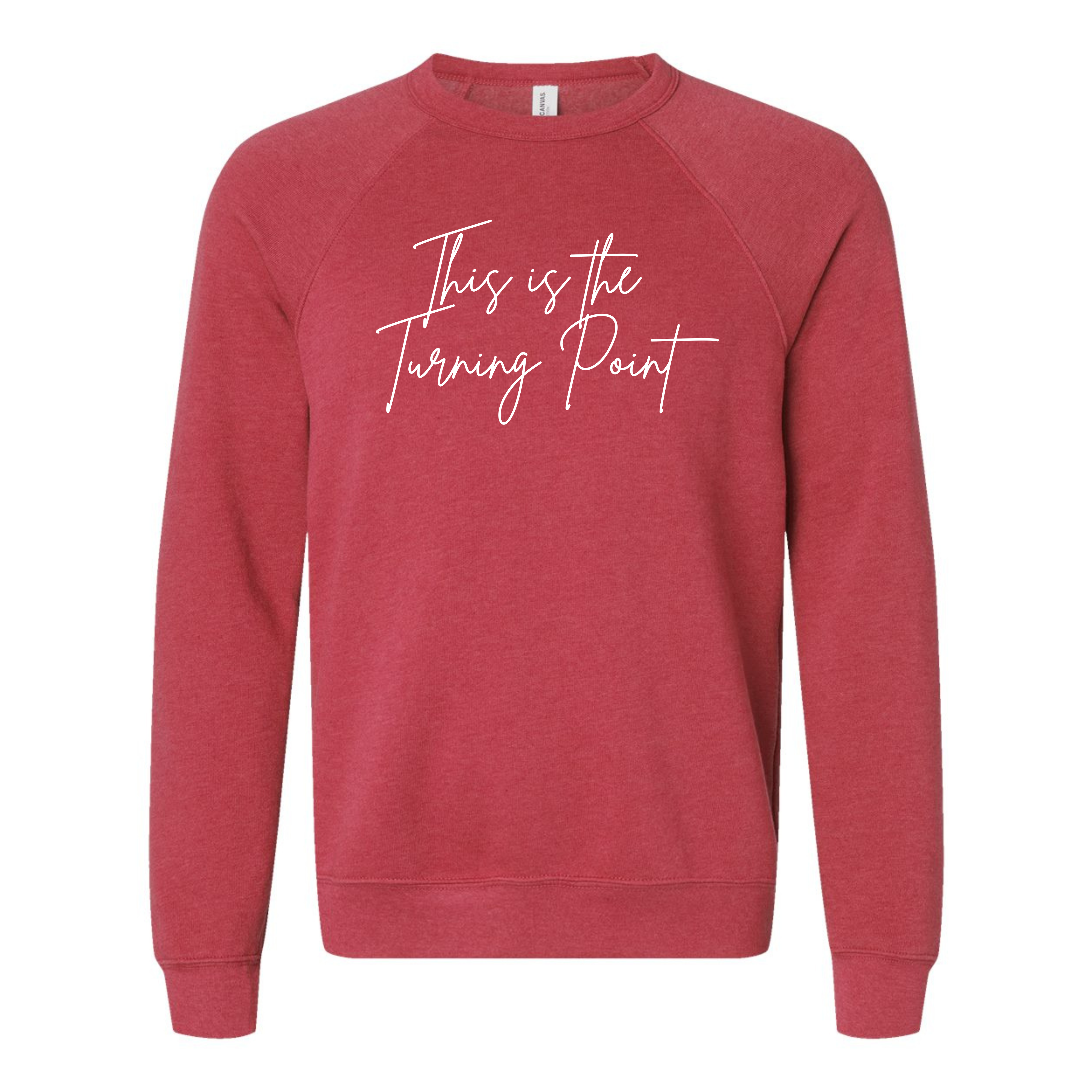 CK This is the Turning Point Sweatshirt- 3901 Heather Red