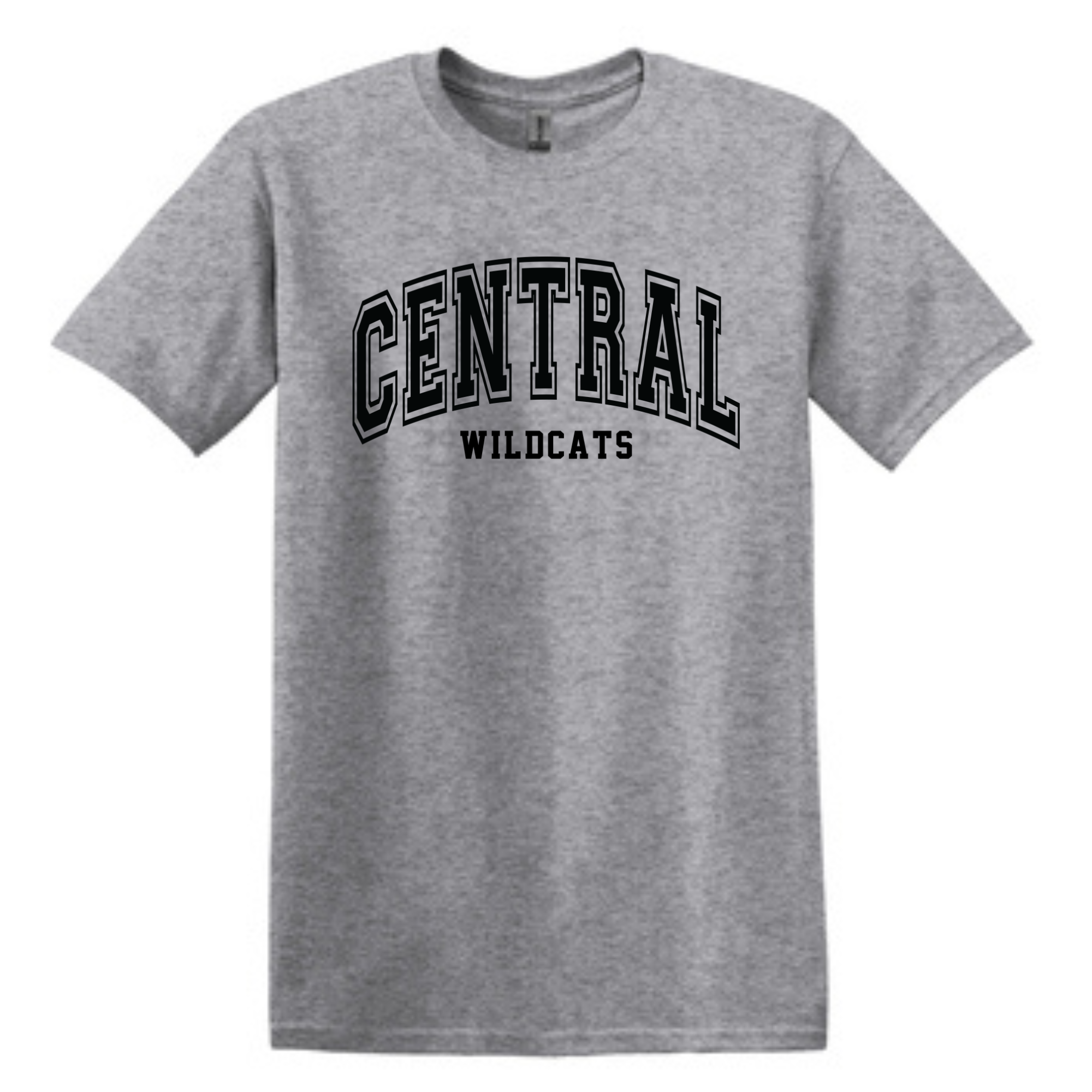 Central Arched Collegiate Tee- 64000