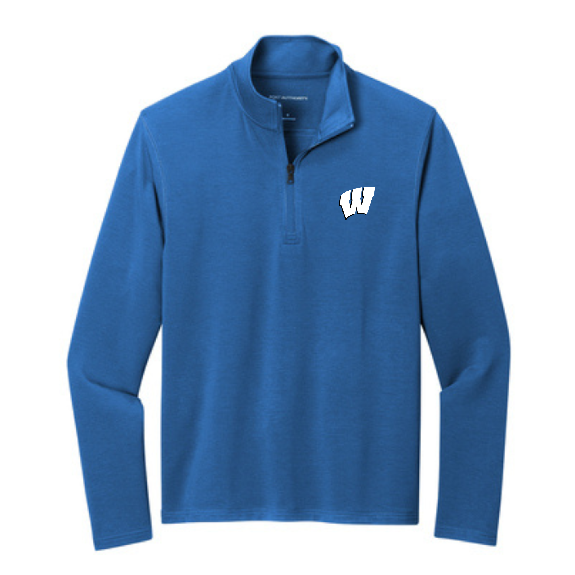 Wilson W Embroidered Pullover- K825 in Aegean Blue