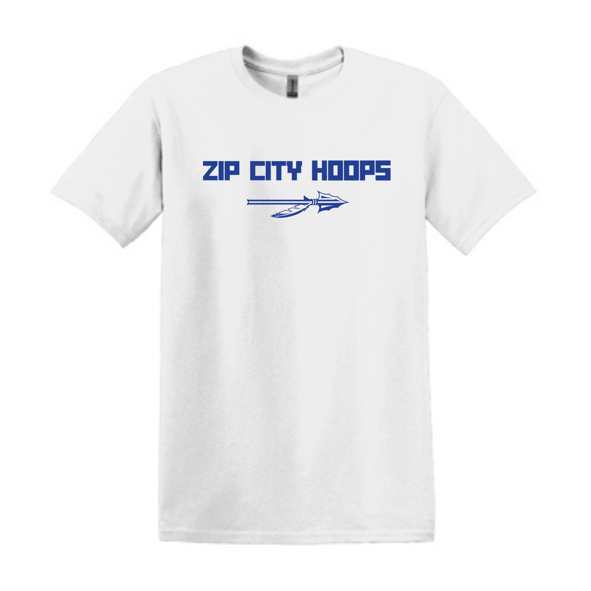 Wilson Zip City Hoops Short Sleeve Tee- White 6400