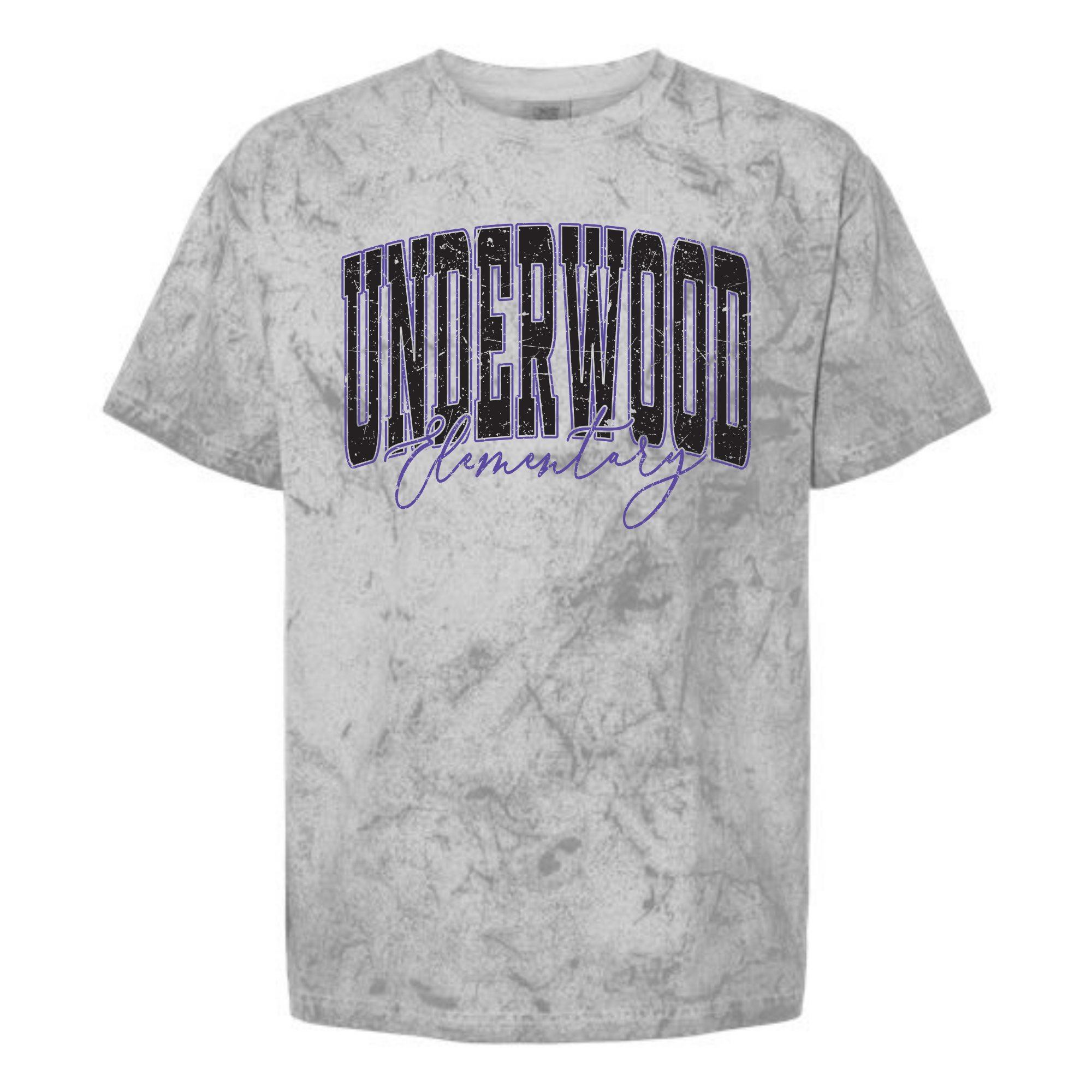 Underwood Vintage Comfort Colors Elementary Tee/Sweatshirt- 1745/1545 Smoke