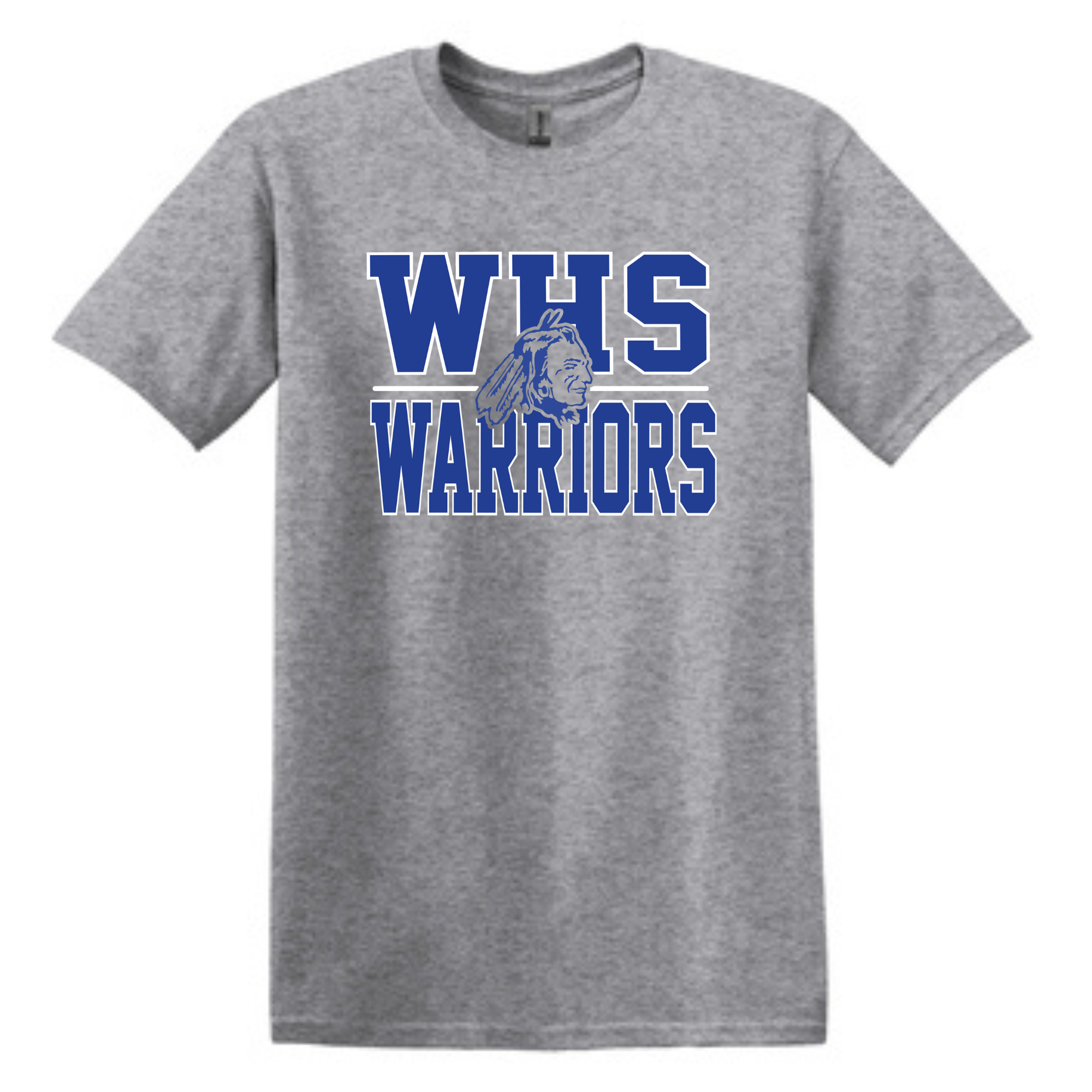 Wilson WHS Warriors Tee- 64000 Sport Grey