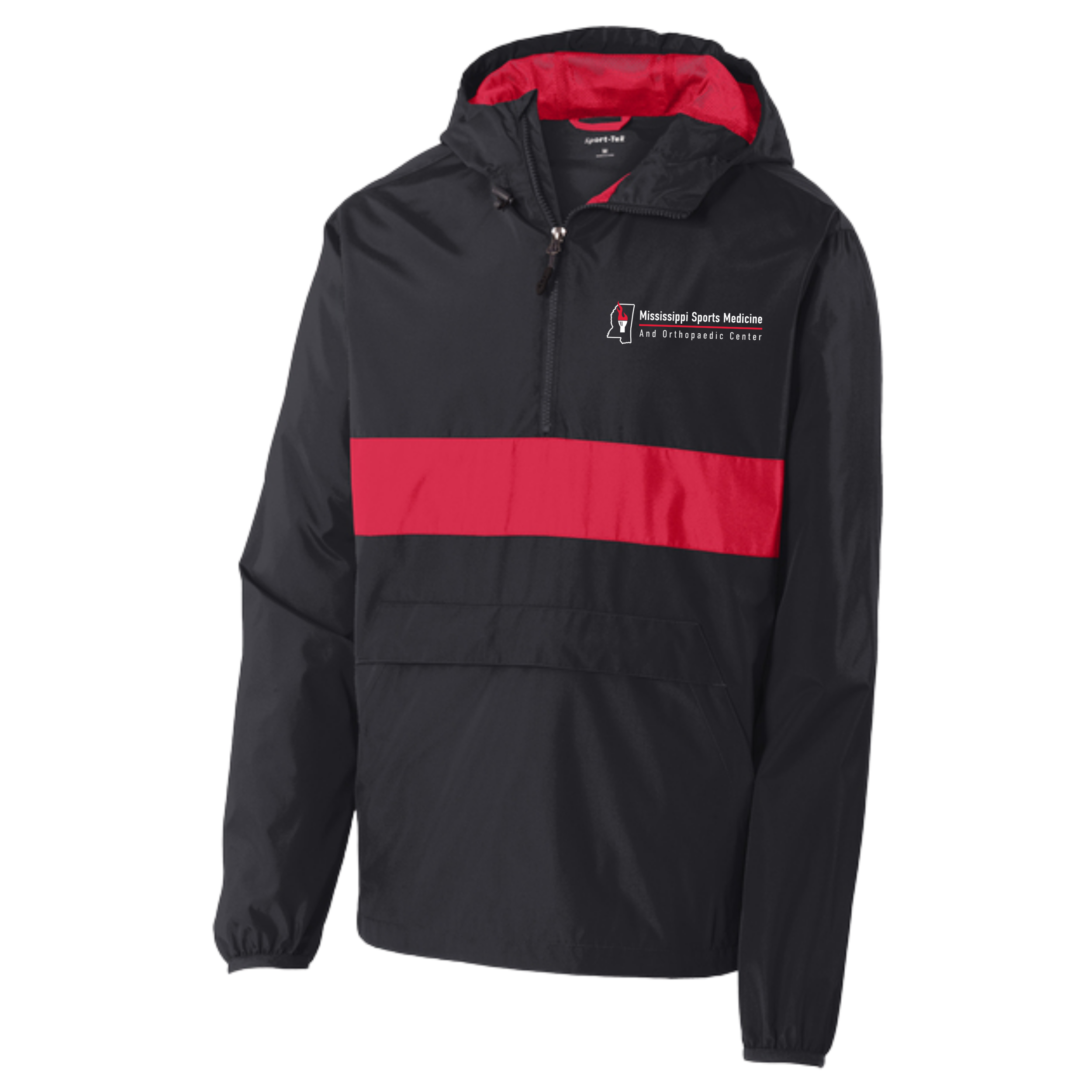 Orthopedic Center Embroidered Unisex Sport-tek Zipped Pocket Anorak- J65