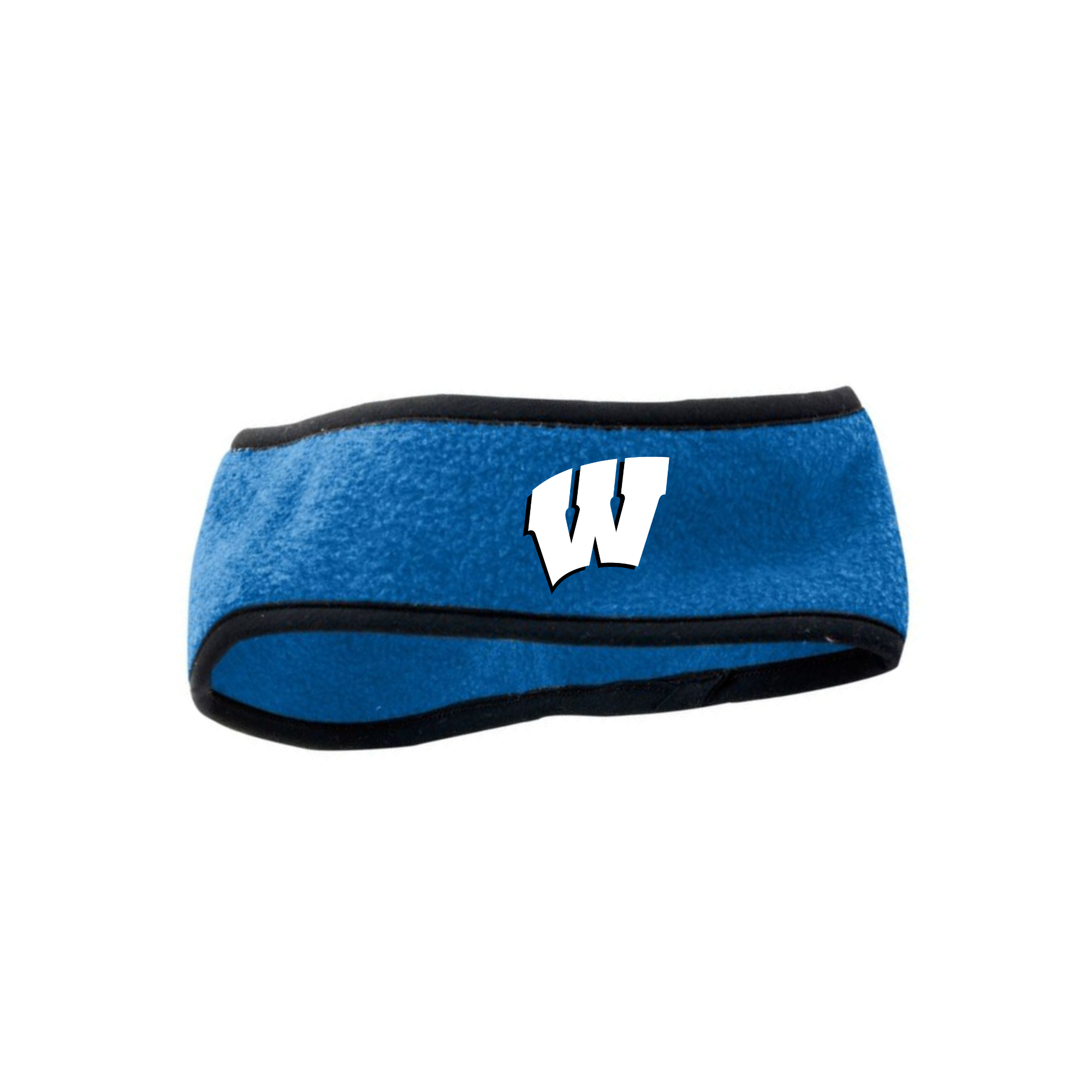 Wilson W Embroidered Fleece Headband- 6753